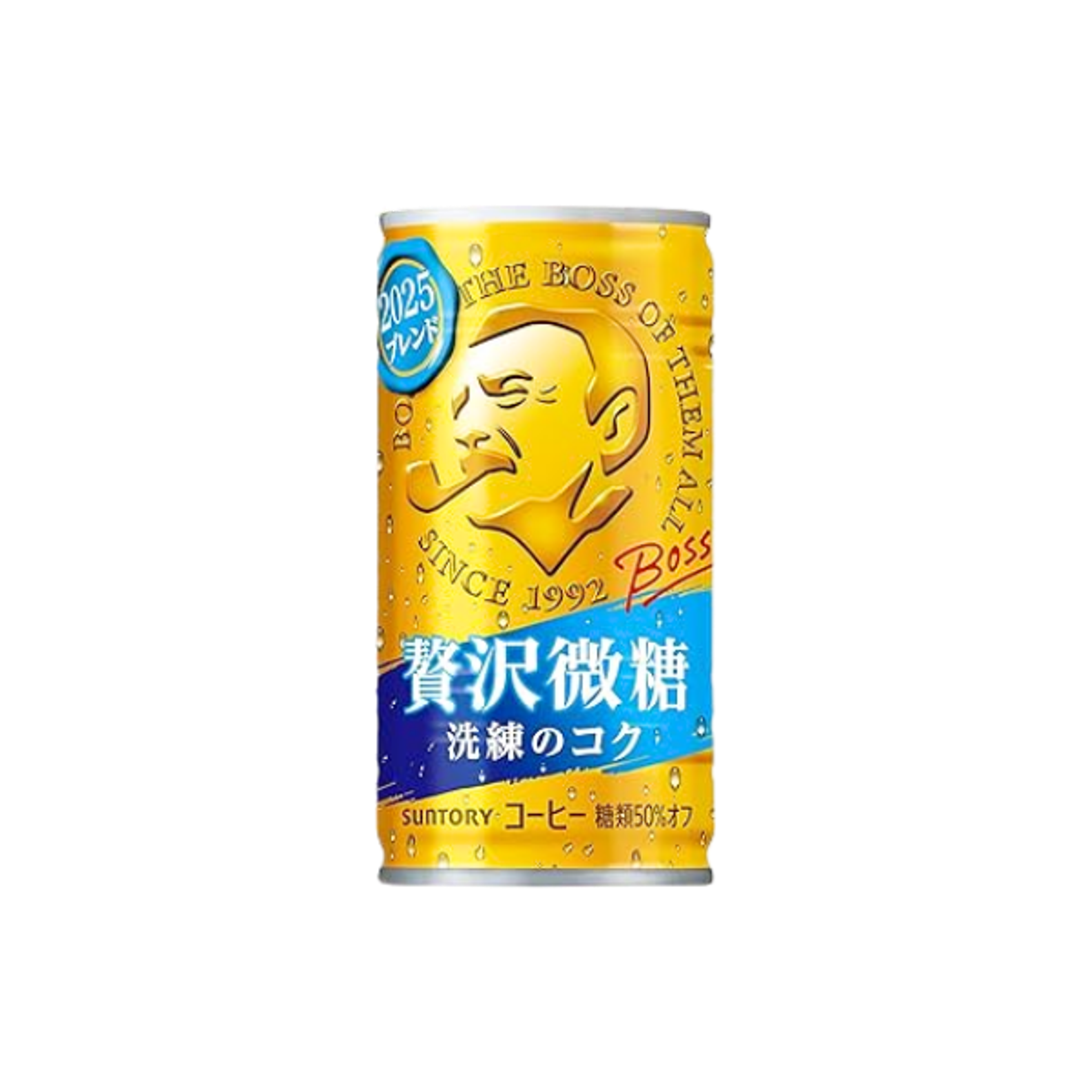 SUNTORY Boss Coffee Lightly Sweetened 185g | Japanischer Dosenkaffee leicht gesüßt