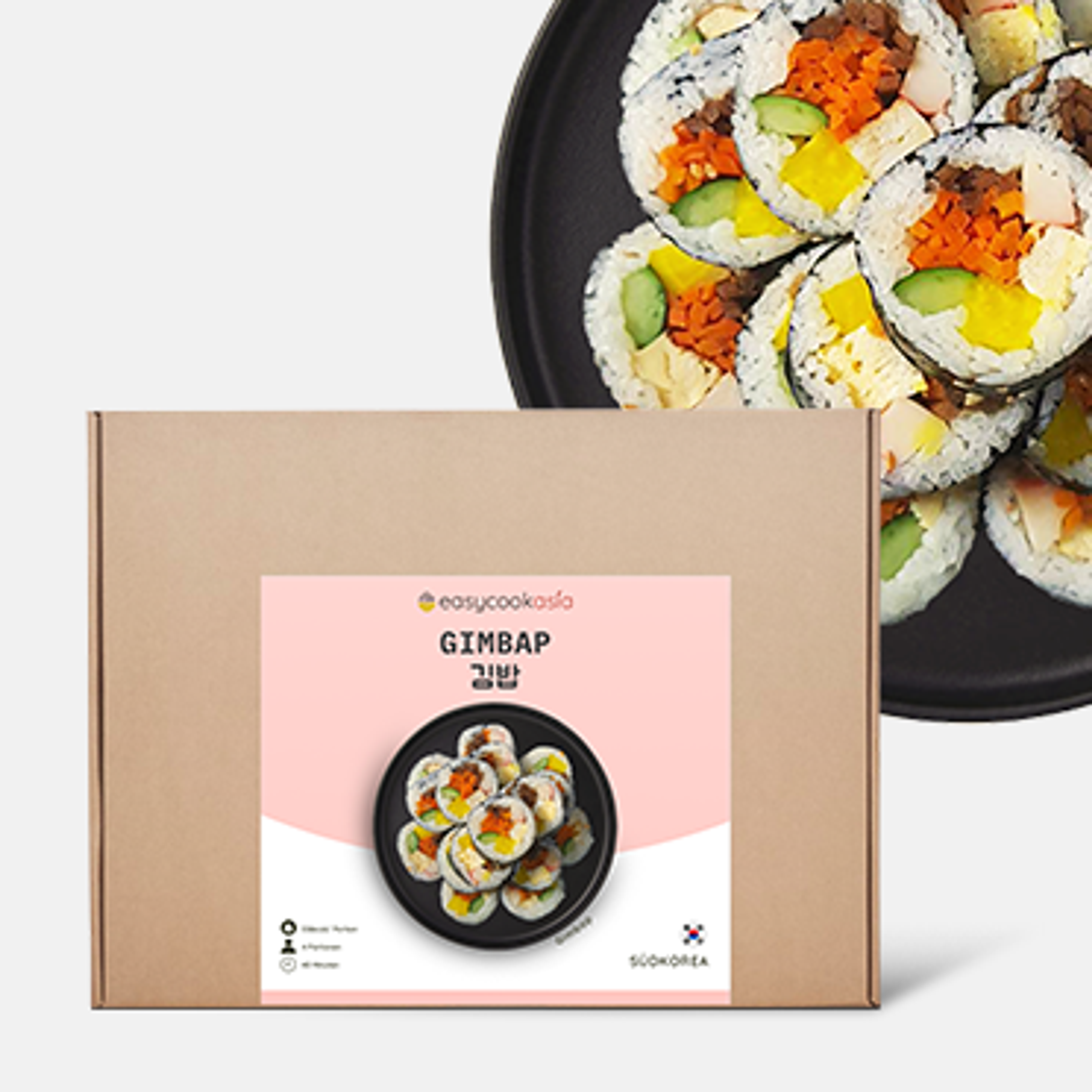 Authentische Gimbap-Erfahrung mit hochwertigen Zutaten