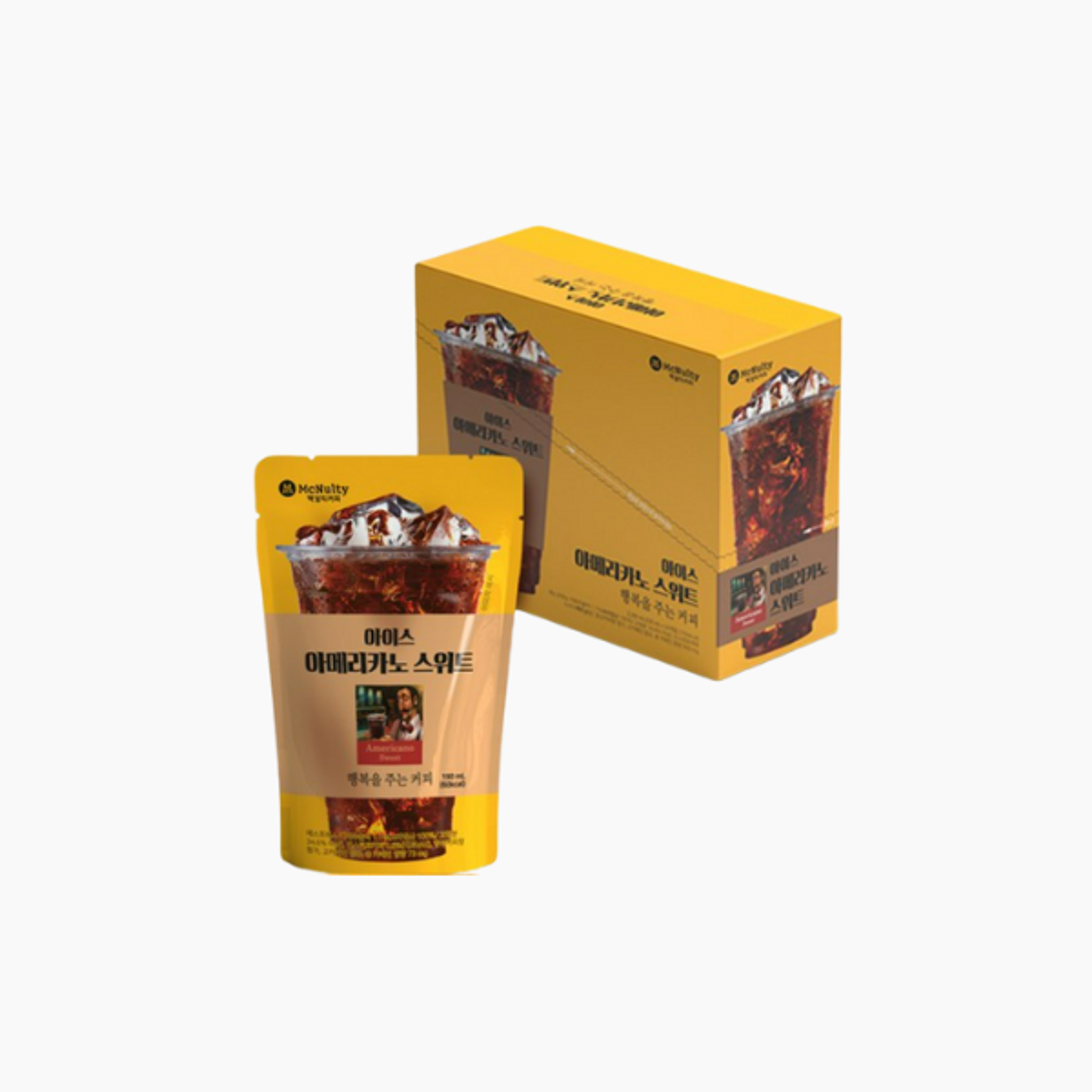  McNulty Ice Americano Sweet 190ml – Erfrischender Eiskaffee im praktischen Pouch