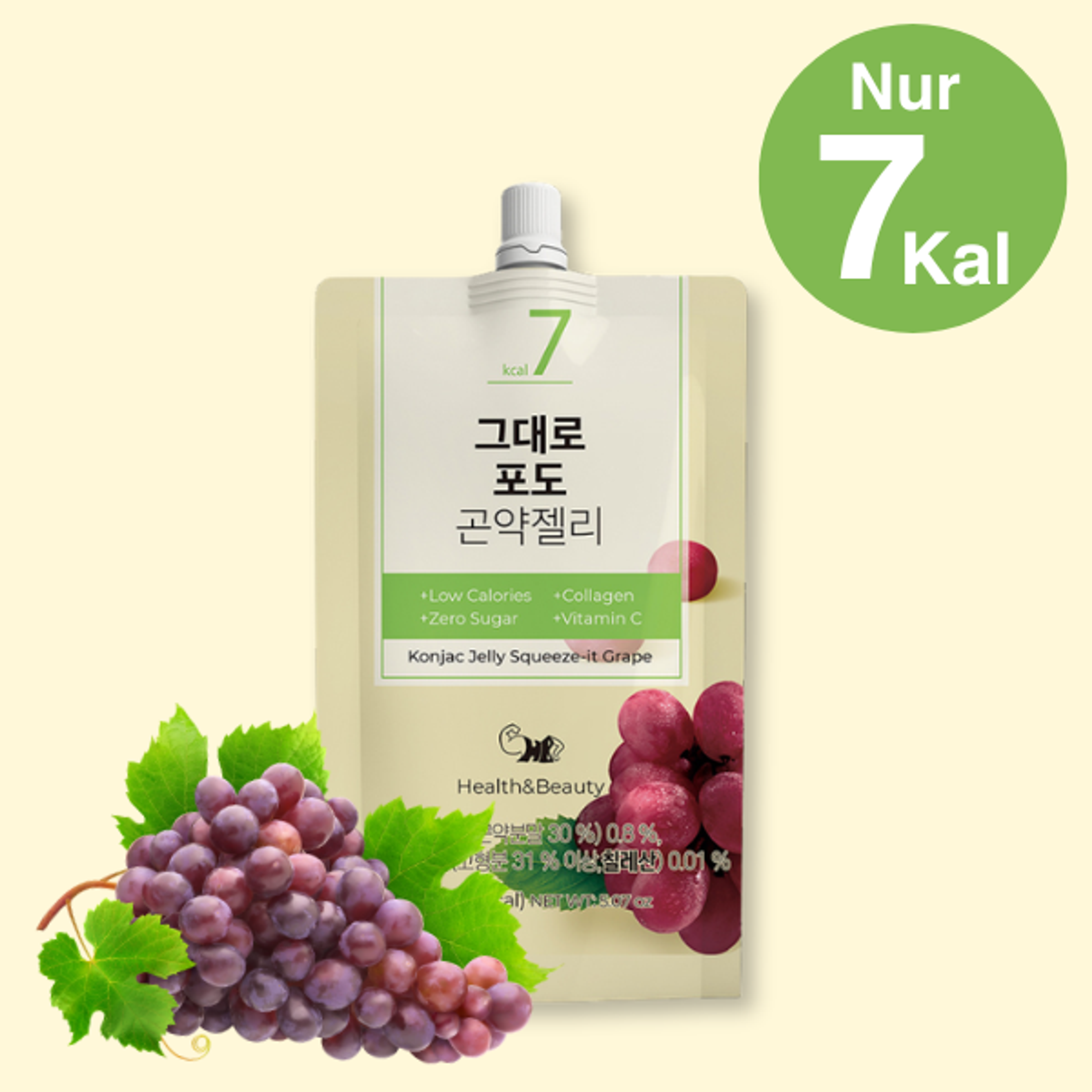 HEALTHANDBEAUTY Konjac Jelly 9er Set