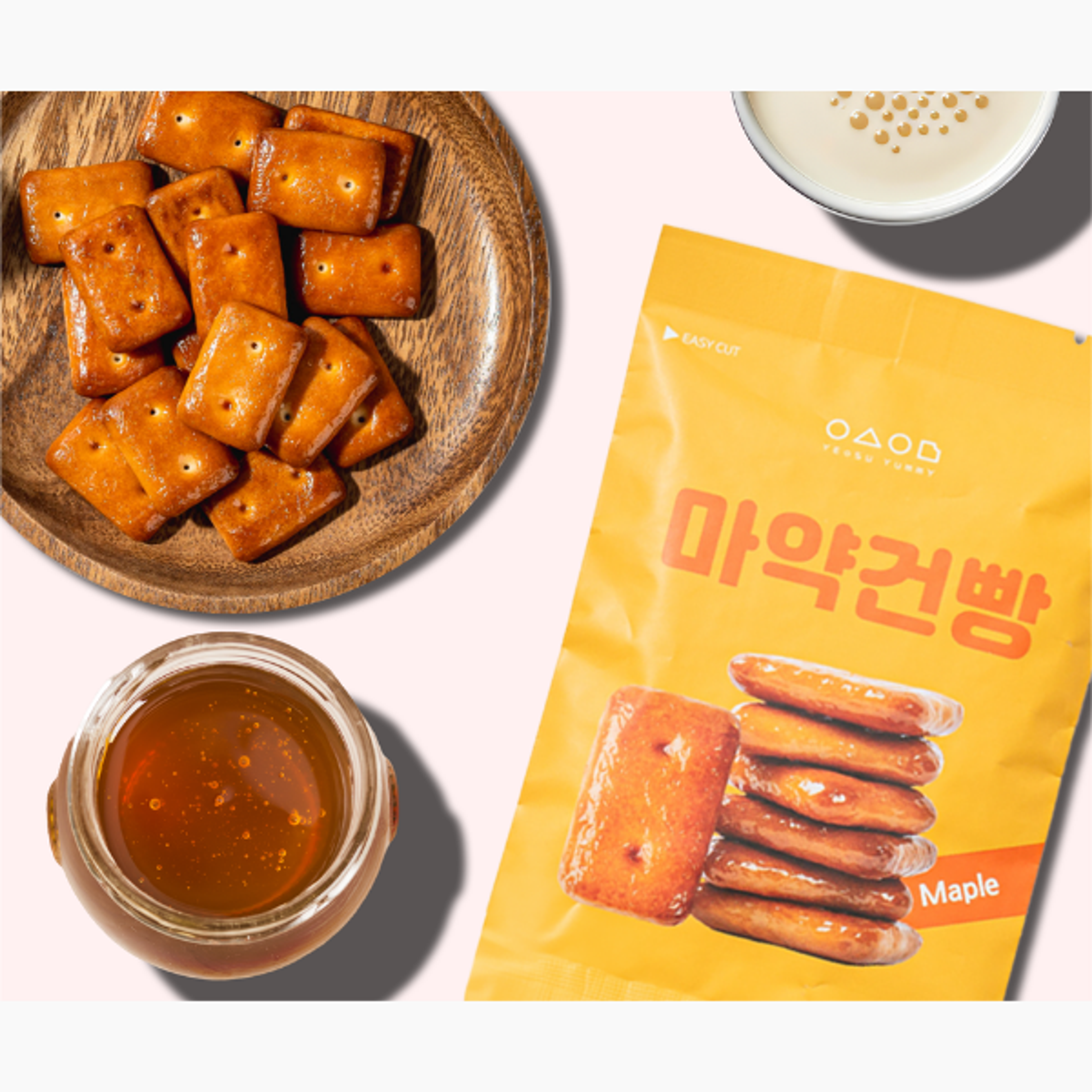 YEOSU YUMMY Barley Cracker 4 Geschmacksrichtungen