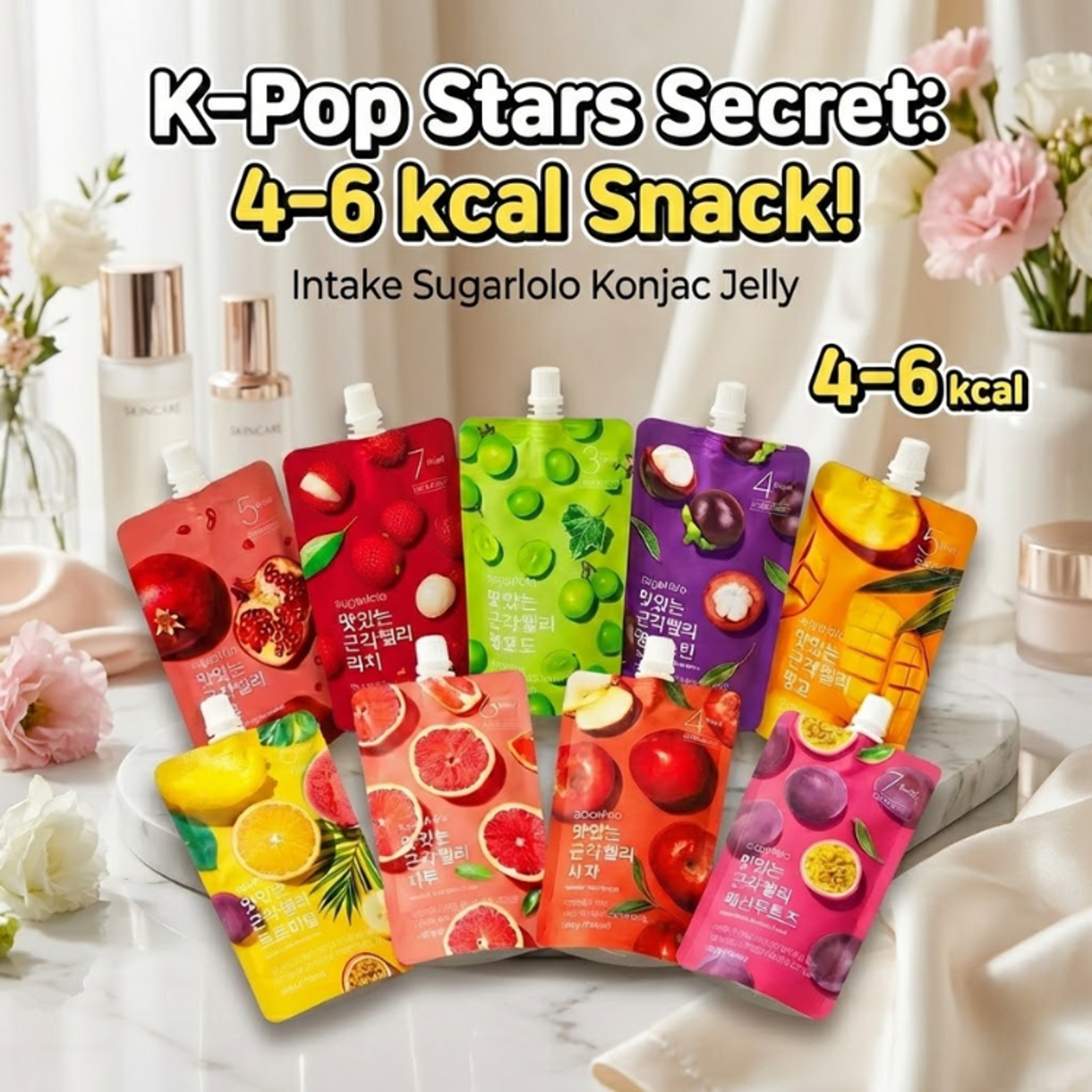 Vielfältige Geschmacksrichtungen: Erkunde 9 unterschiedliche Aromen.