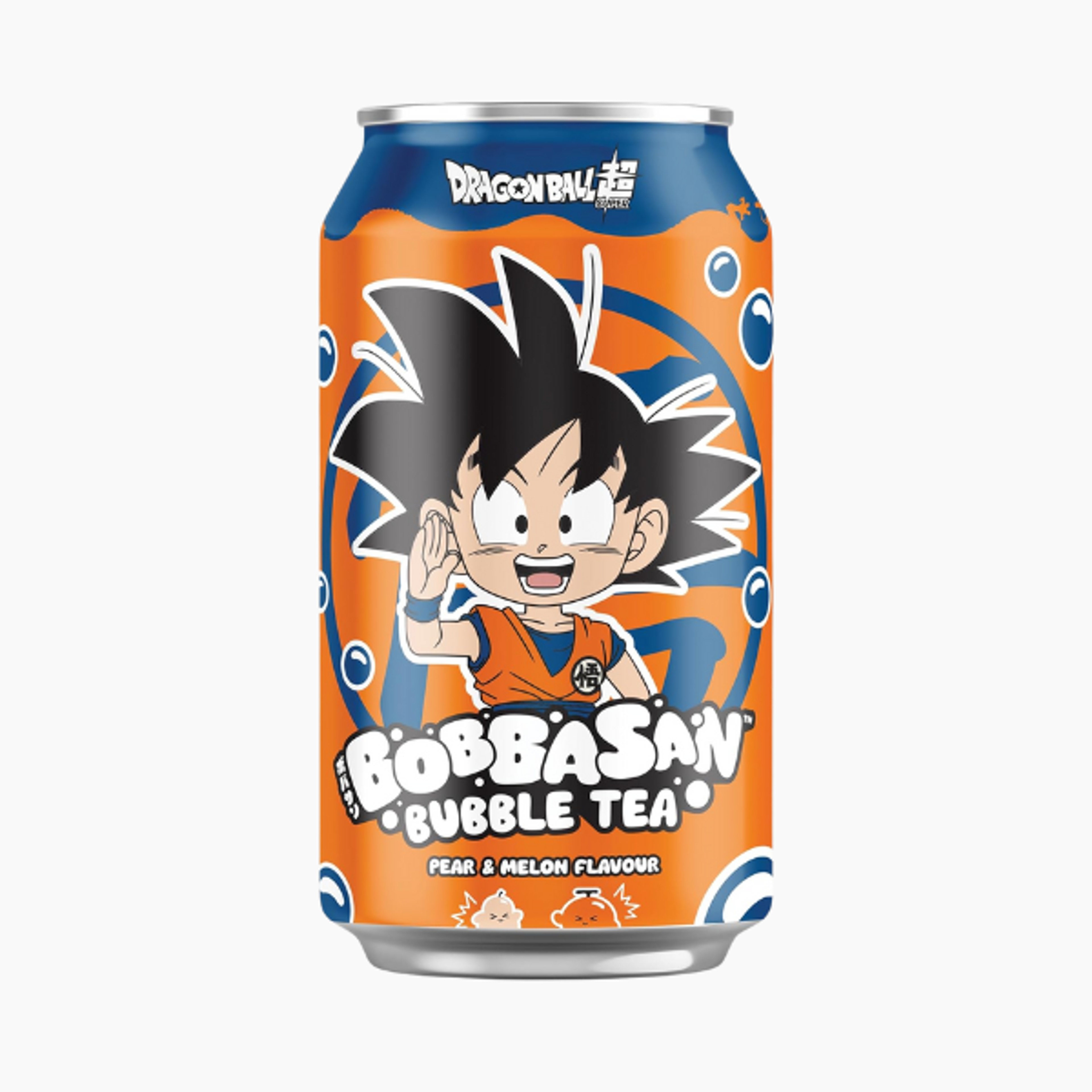 BOBBASAN DRAGON BALL Bubble Tea Pear Melon 320ml | Refreshing Bubble Tea with Pear & Melon Flavor – Exclusive Dragon Ball Design