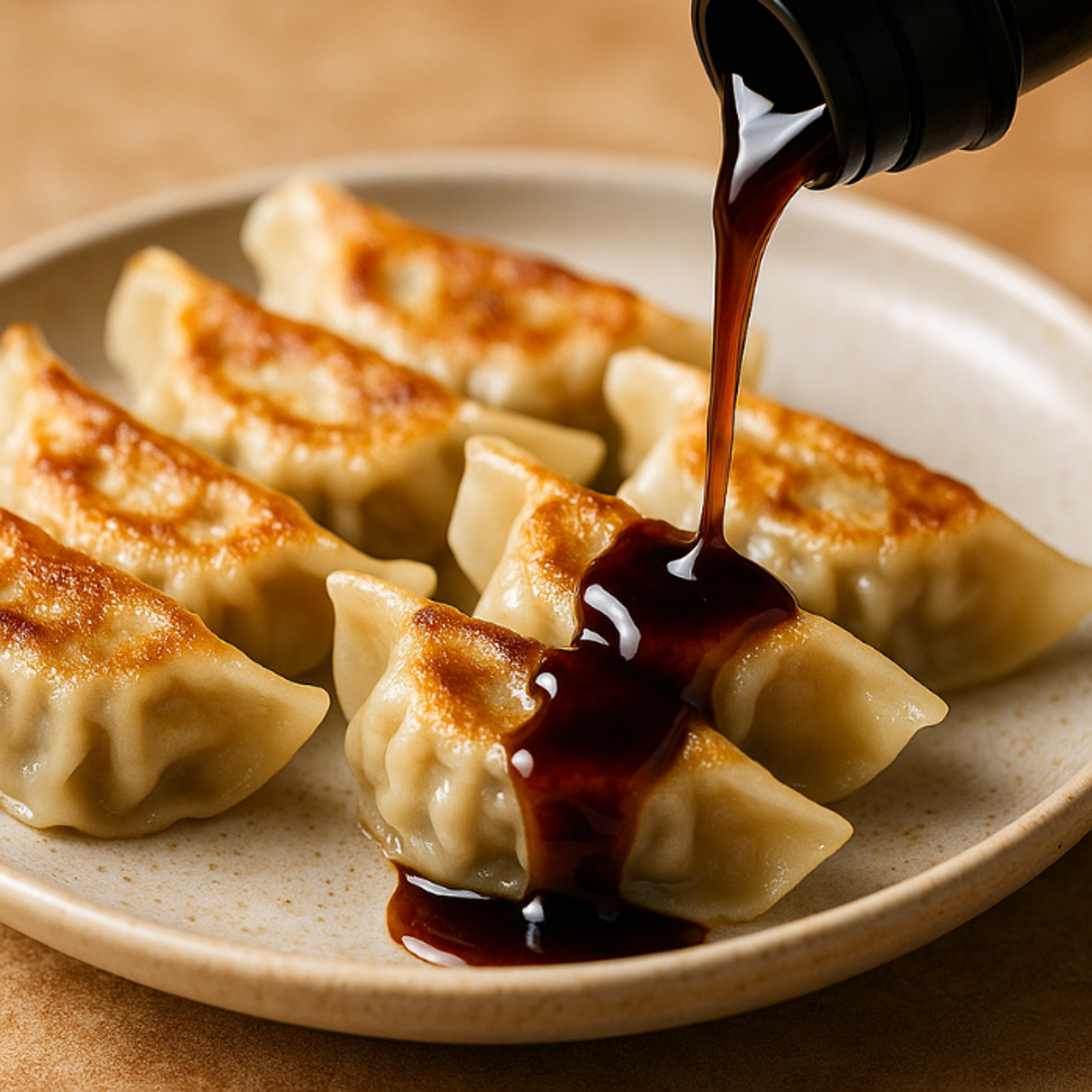 ST-JOYSPRING Soy Sauce Paste & Fried Dumplings/ Mandu
