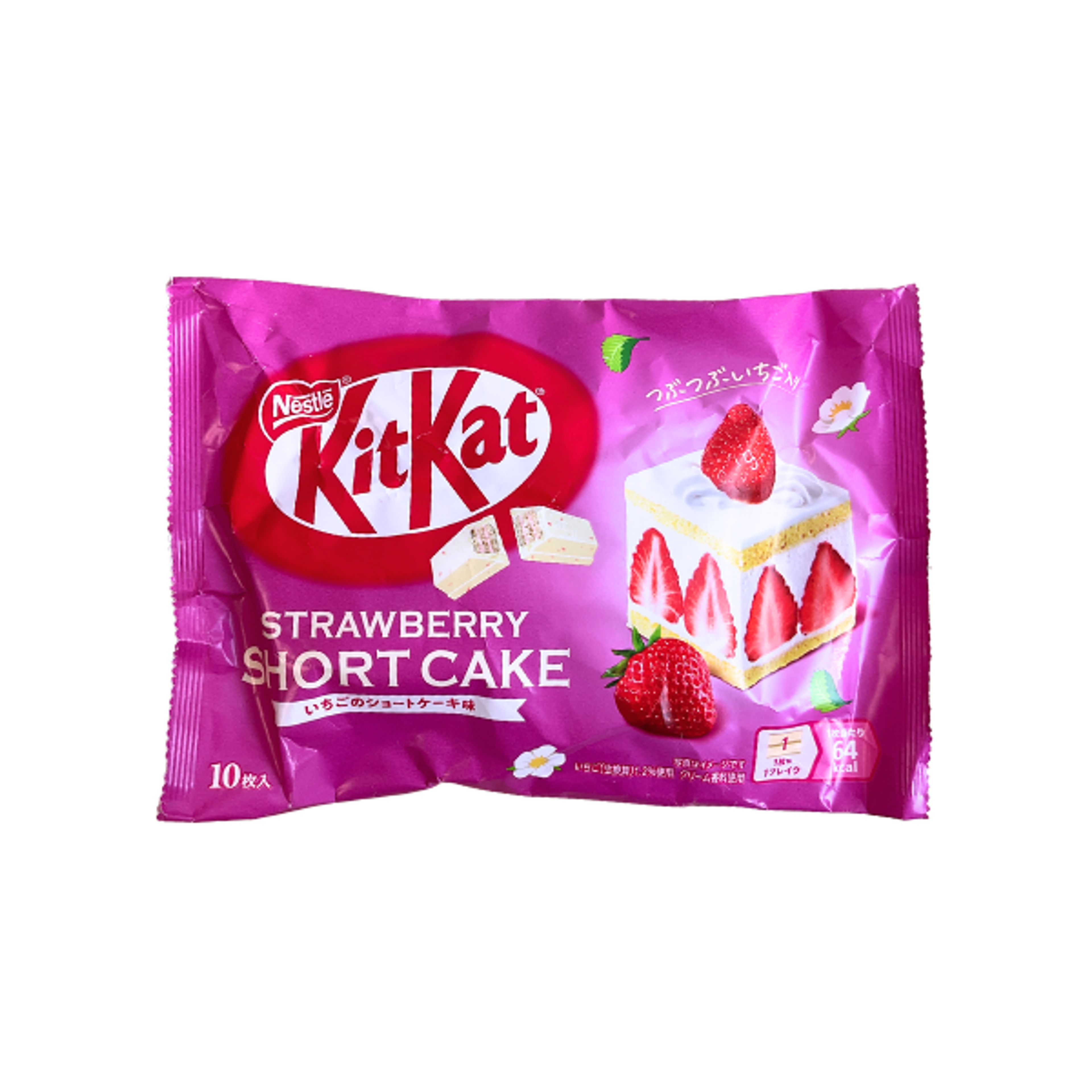 KITKAT Strawberry Shortcake 116g – Japanische Erdbeer-Schokolade
