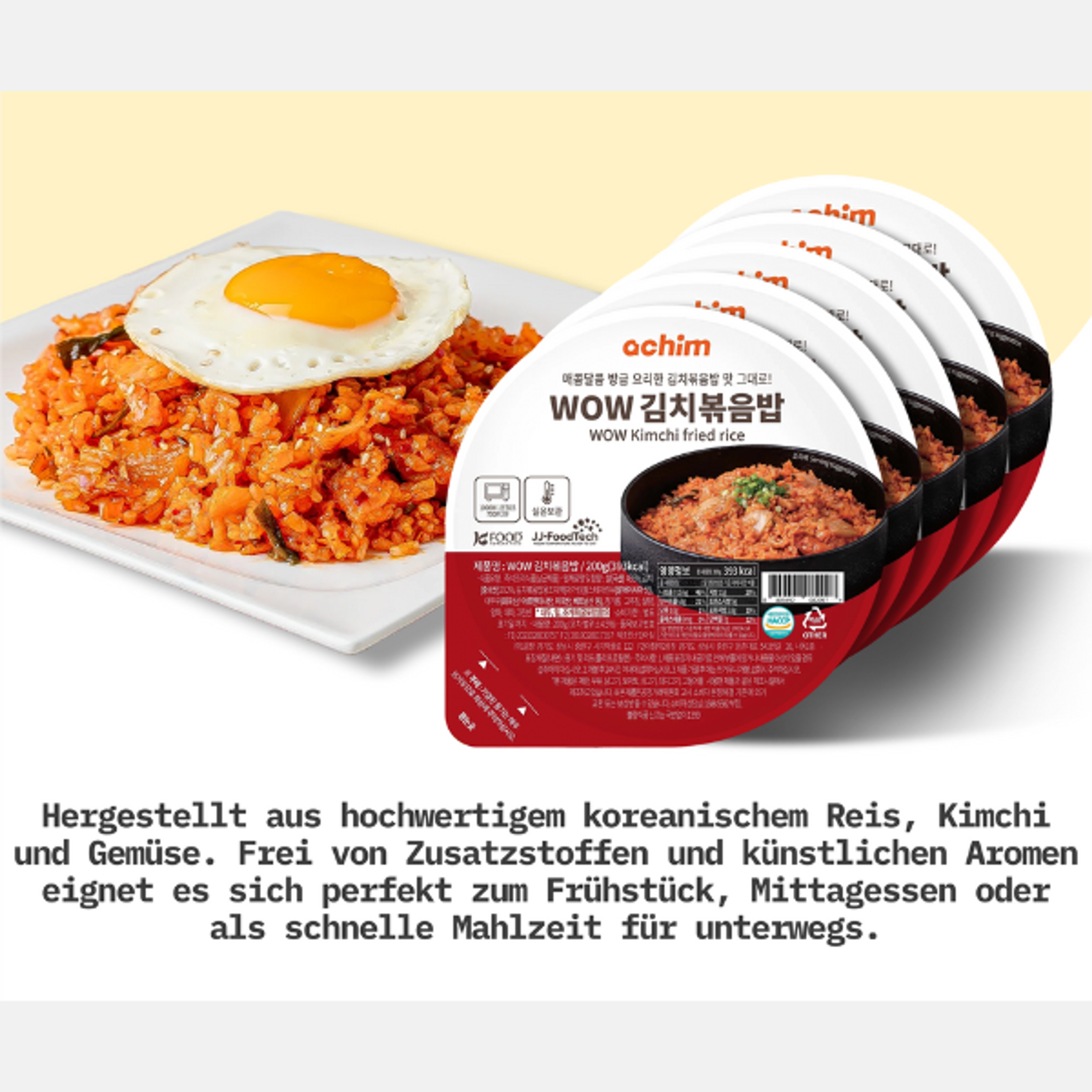 ACHIM WOW Kimchi Fried Rice 200g