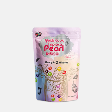 Wejee Quick Cook Tapioca Pearl Multi Color 250g - Verwandle deine Küche in ein Farbenmeer mit Wejee Tapiokaperlen!