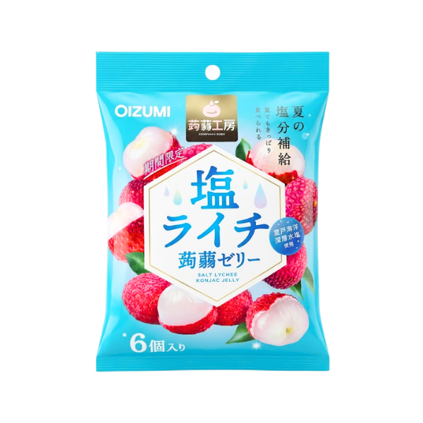 Nacollection! / onemi☆jelly momogo - OIZUMI Konjak Jelly Salz Zitrone 106g