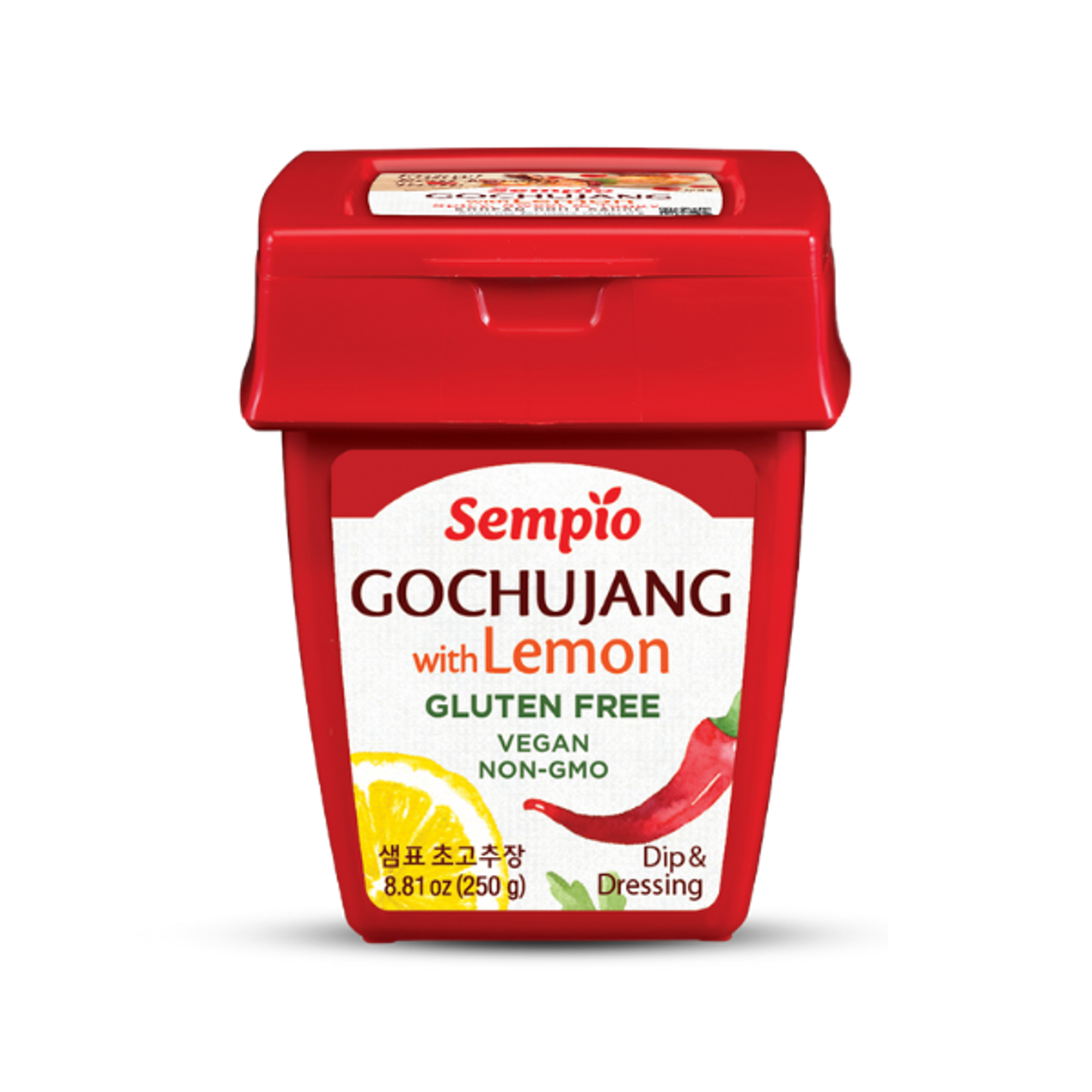 SEMPIO Gochujang mit Zitrone 250g | Koreanische Chili-Paste als Dip & Dressing