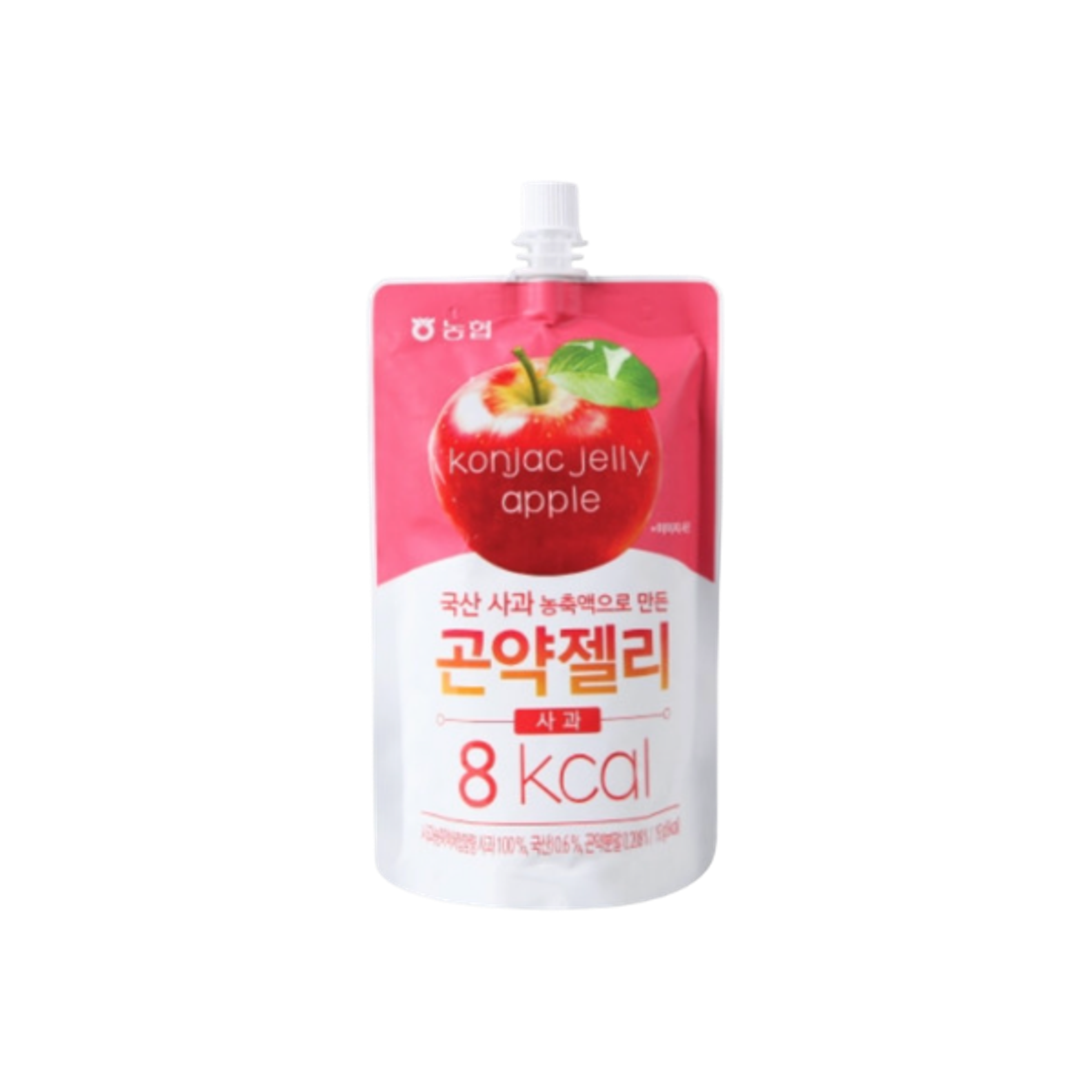 NONGHYUP Konjac Jelly Apple 150g | Koreanisches Konjak-Jelly Apfel Pouch