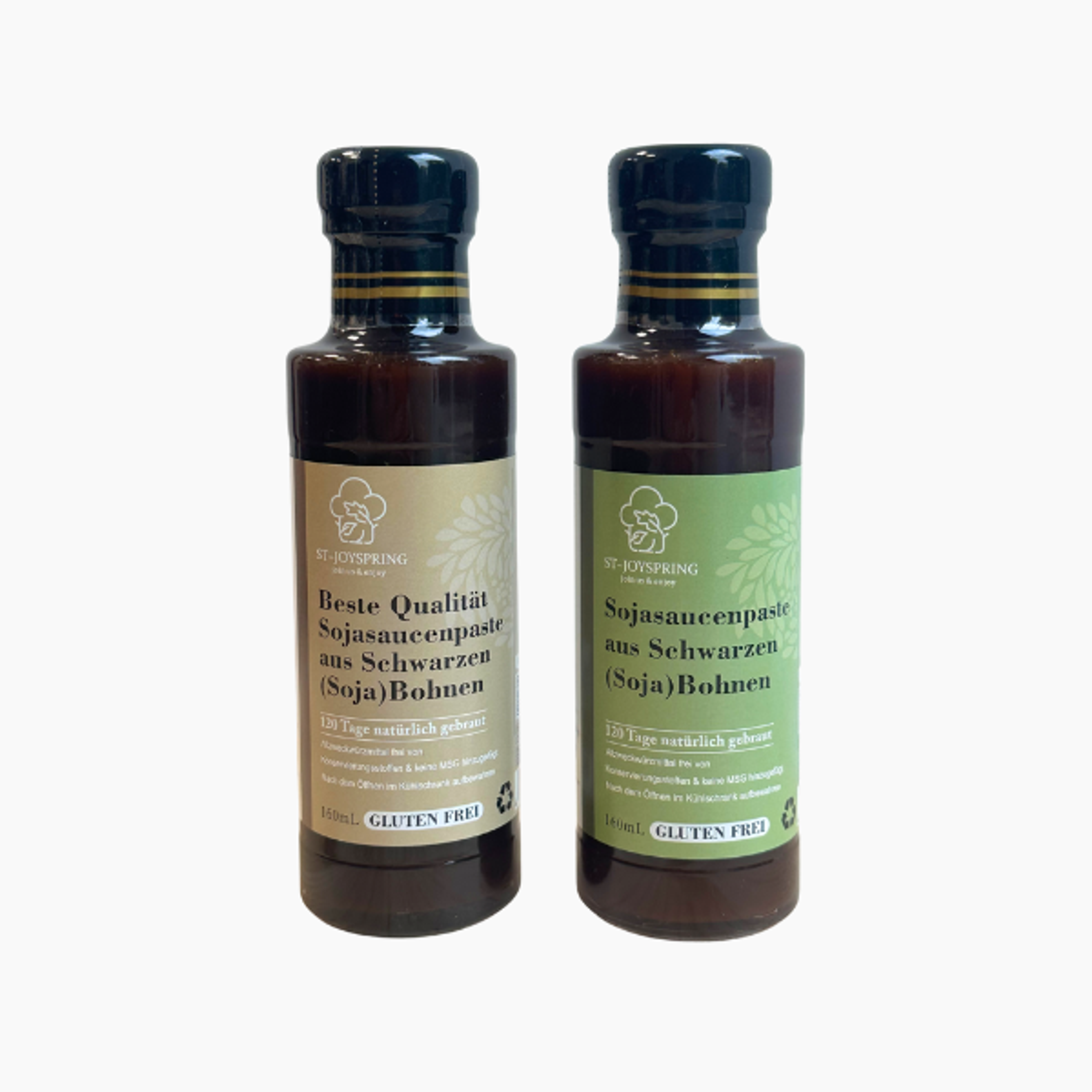 ST-JOYSPRING Sojasauce Set | Premium & Klassische Schwarze Bohnenpaste für Wokgerichte & Suppen