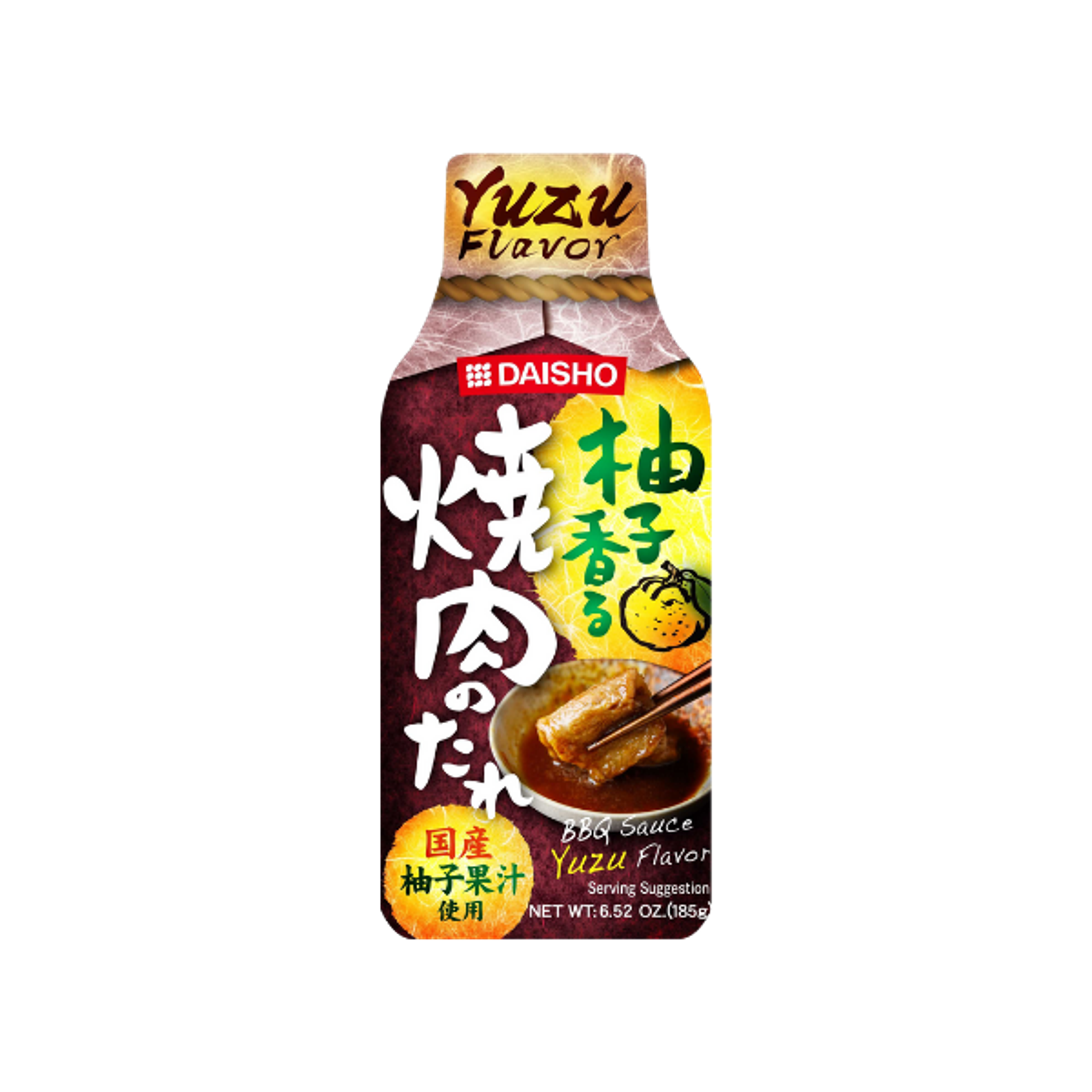 DAISHO BBQ Sauce Yuzu 185g | Japanische BBQ-Sauce mit Zitrusfrische
