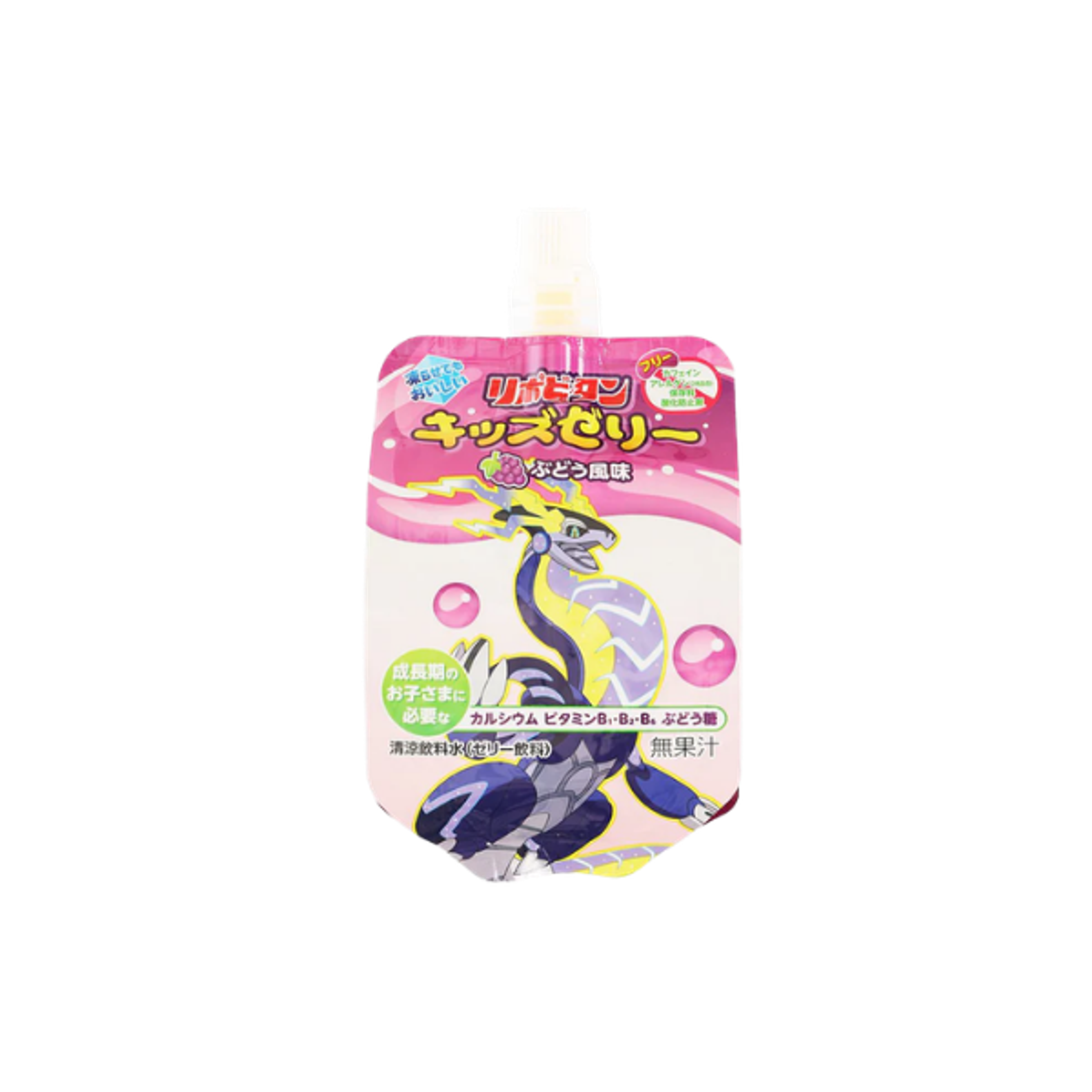 MORINAGA Pokémon Lipovitan Jelly Grape 125g | Trauben Jelly-Drink