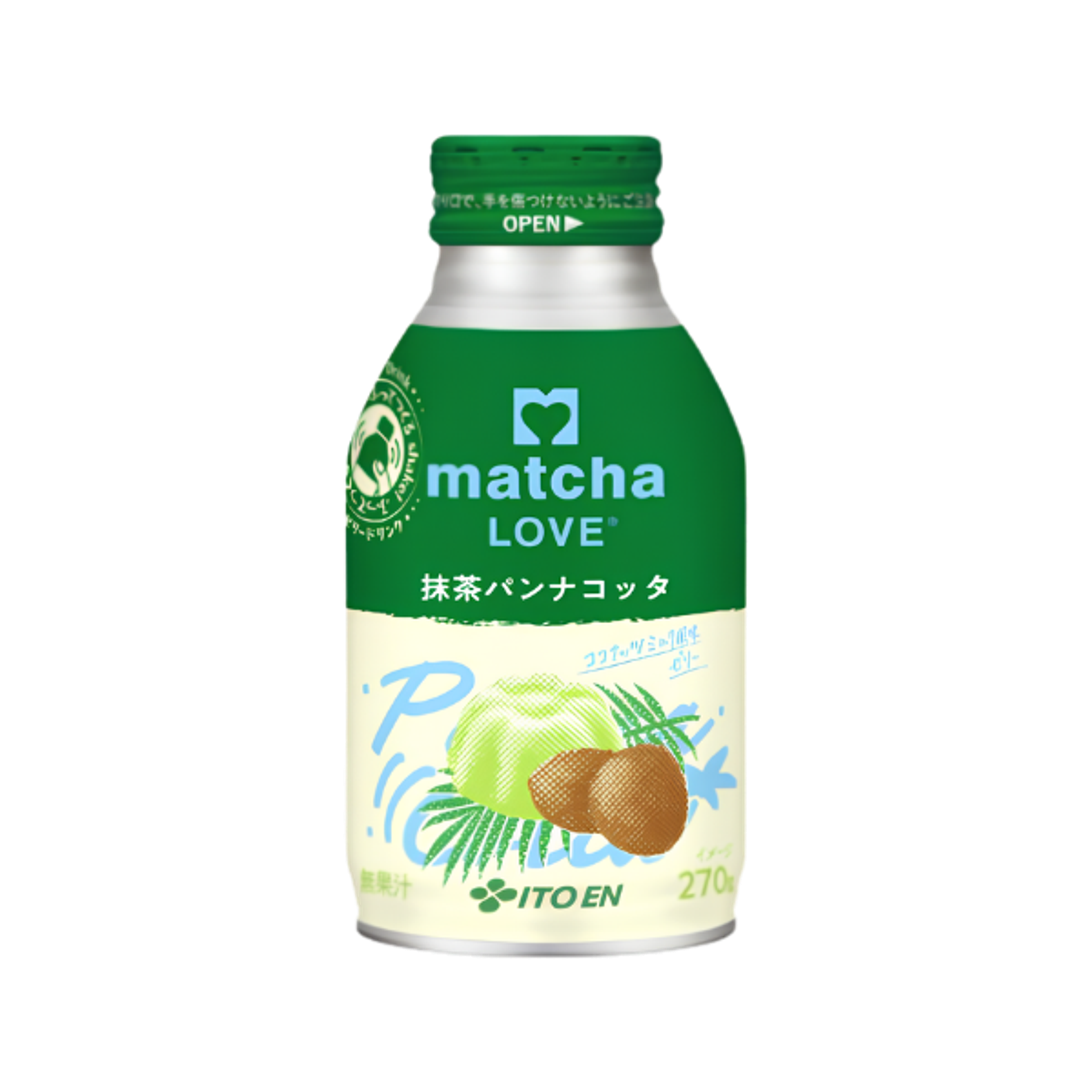 ITO EN Matcha Love Panna Cotta Jelly 270g | Matcha Dessert Drink