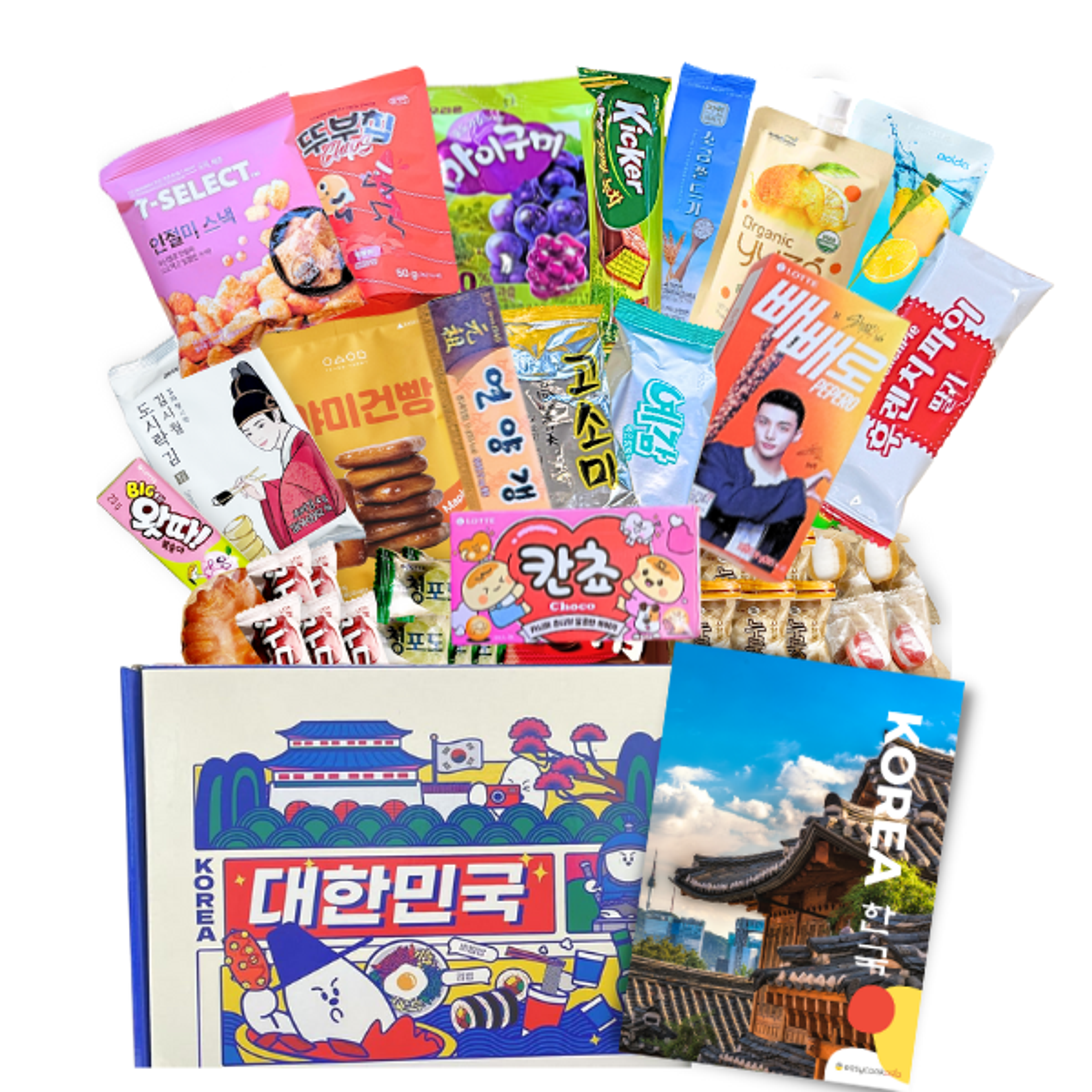 Korean Snack Box – Originale K-Snacks & Drinks mit Culture Guide