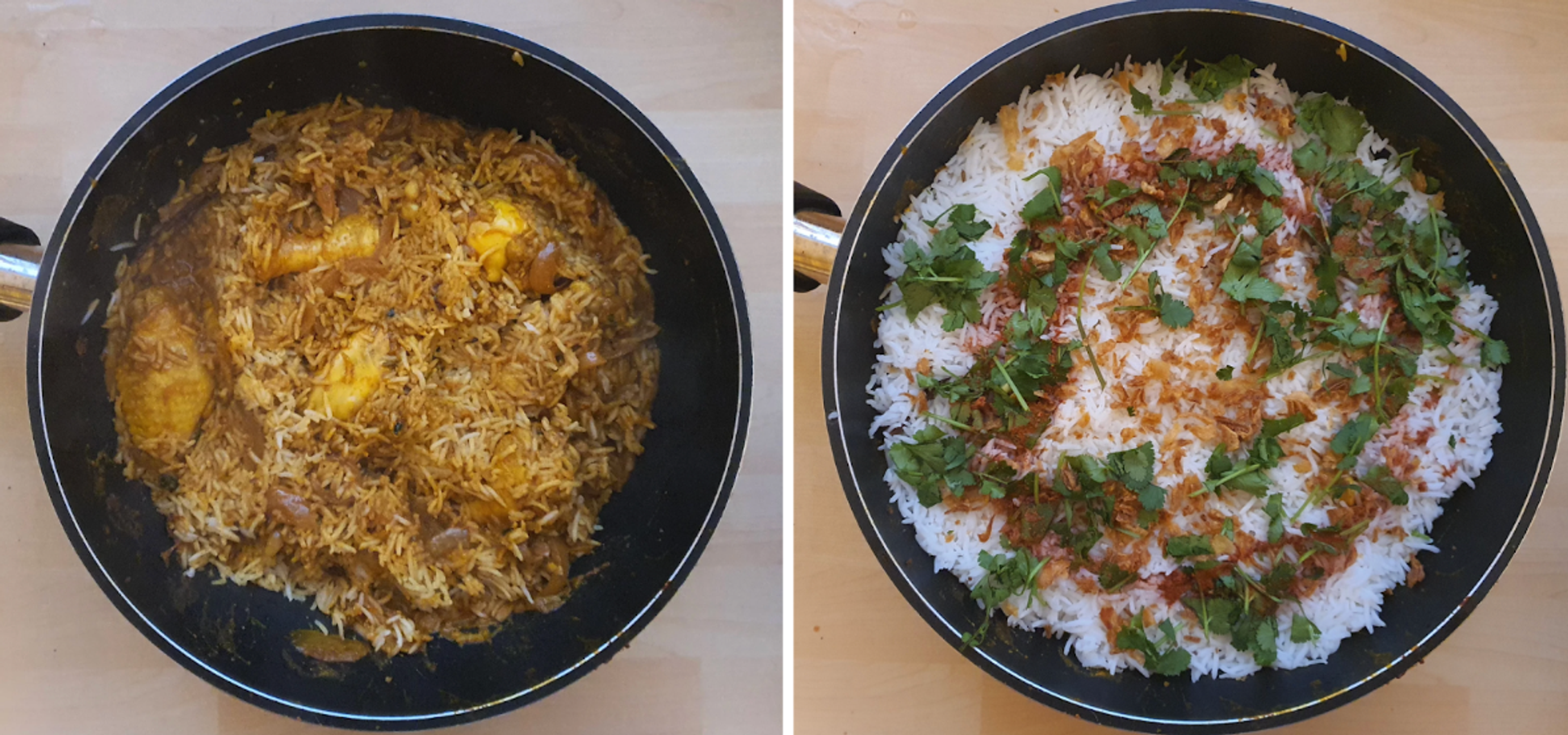 Biryani vorbereiten