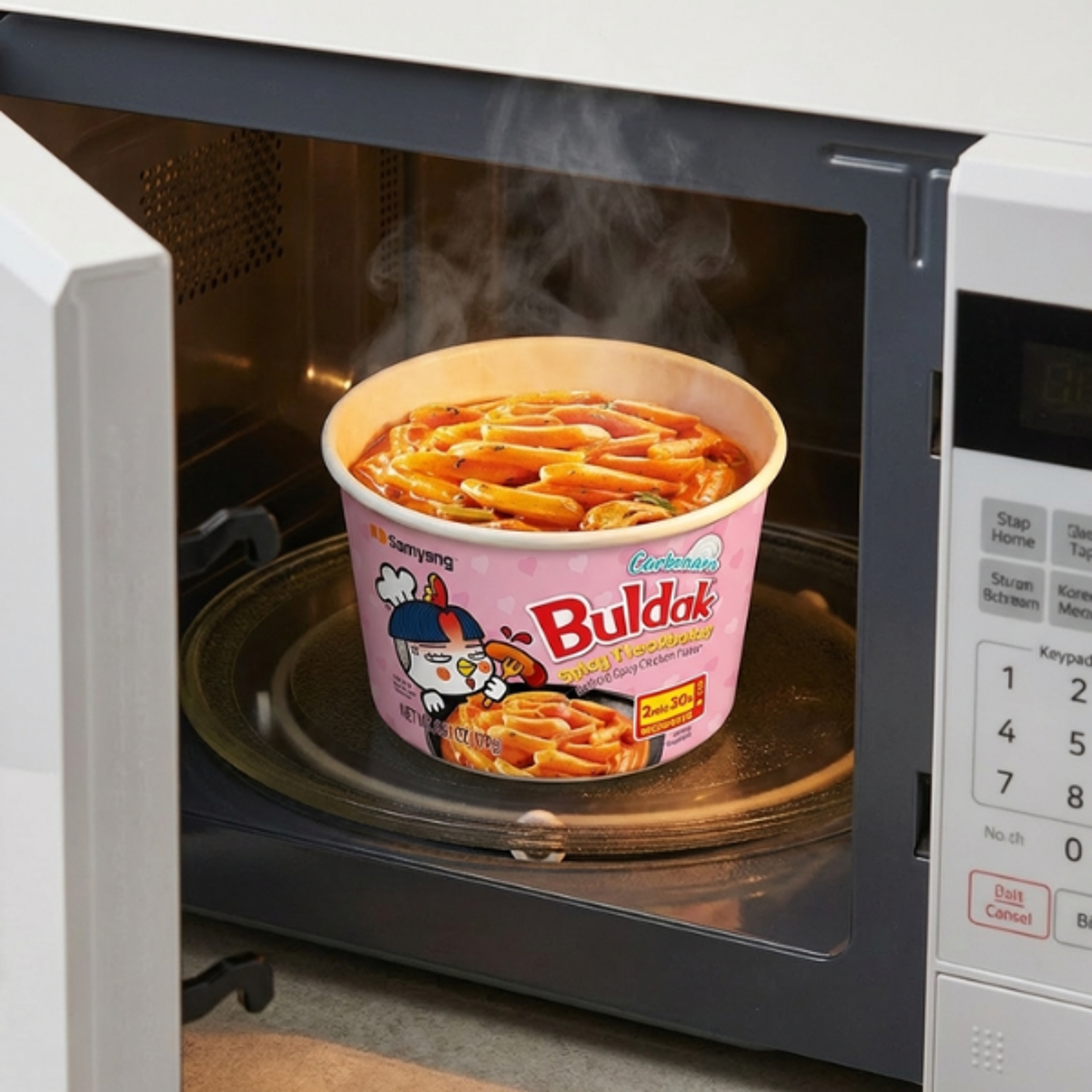 Buldak Carbonara Tteokbokki