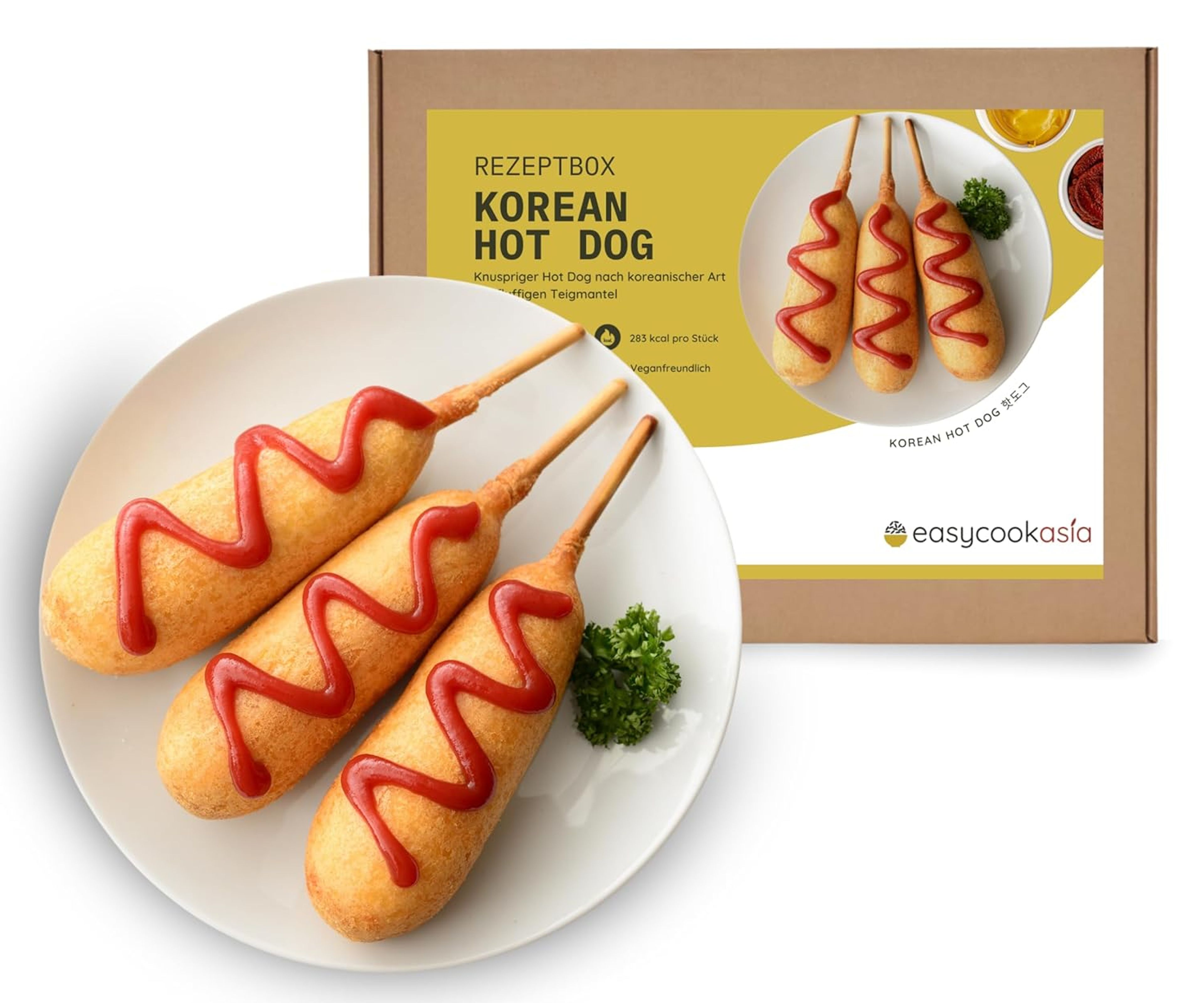 Korean Hot Dog Kochbox