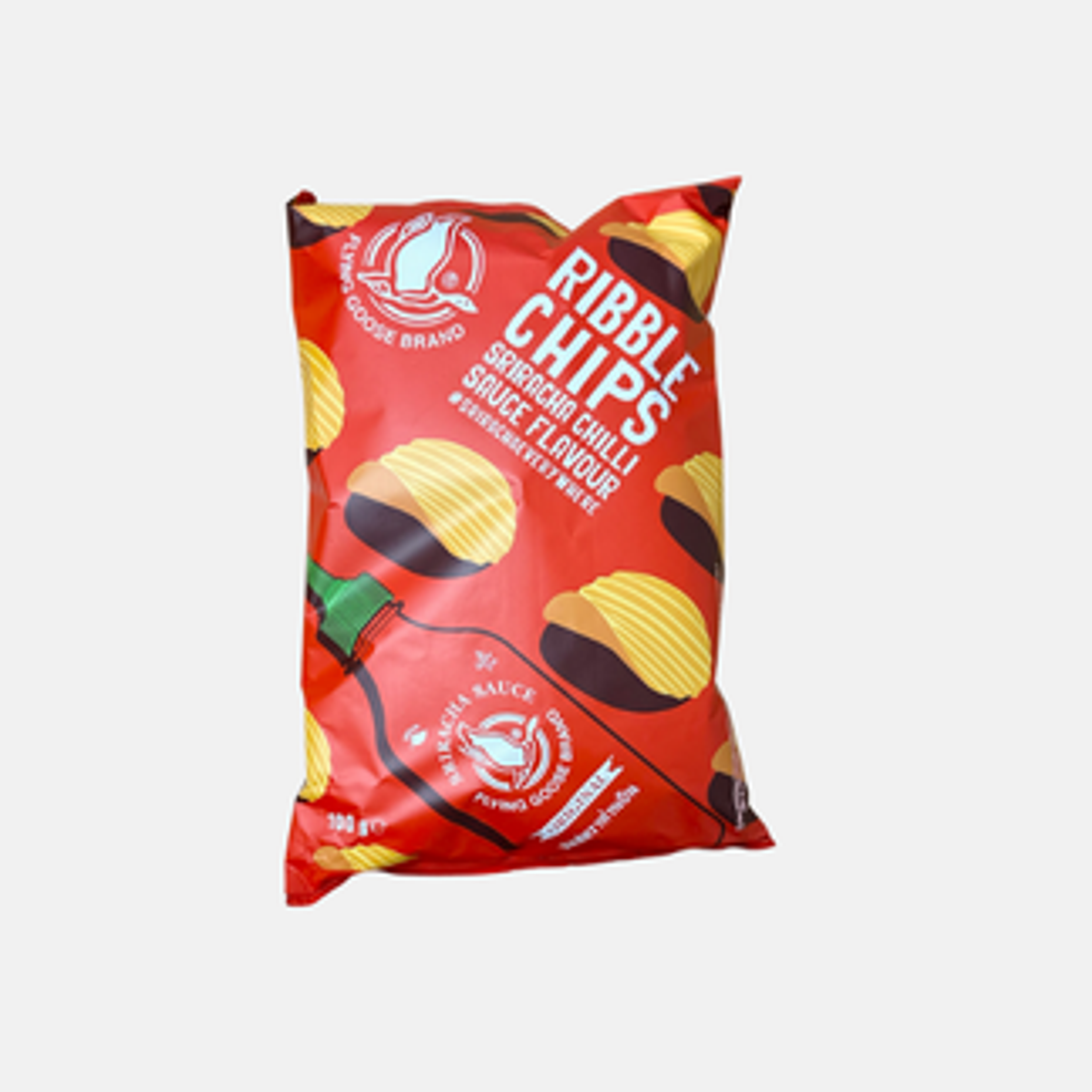 Flying Goose Brand Ribble Chips Sriracha Chilli Sauce 100g – Buy Spicy Sriracha Chips Online