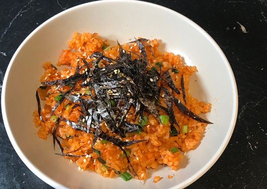 EasyCookAsia Rezept: vegetarischer Kimchi Fried Rice