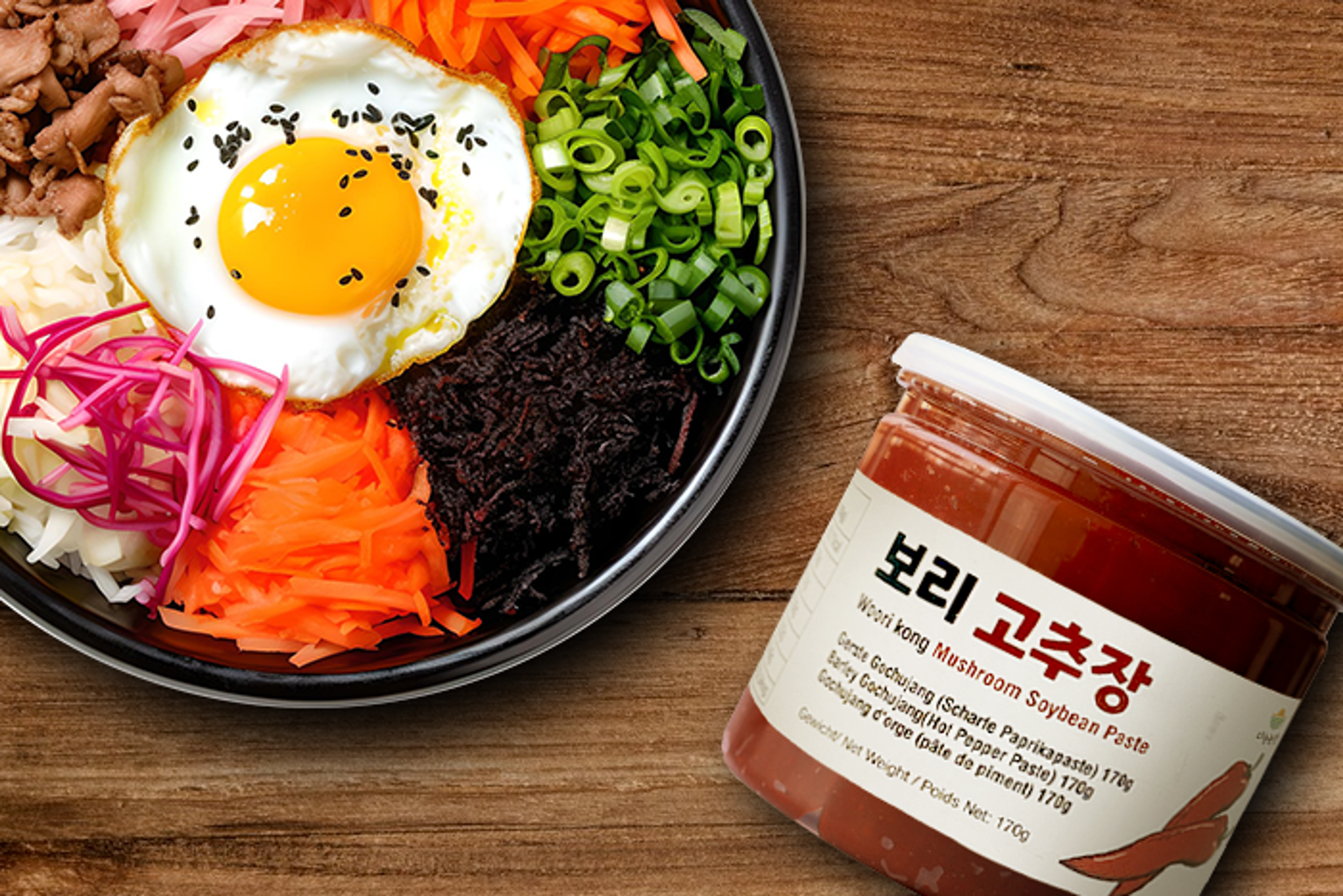 Danong Farm Barley Gochujang 170ml | Organic chilies and barley