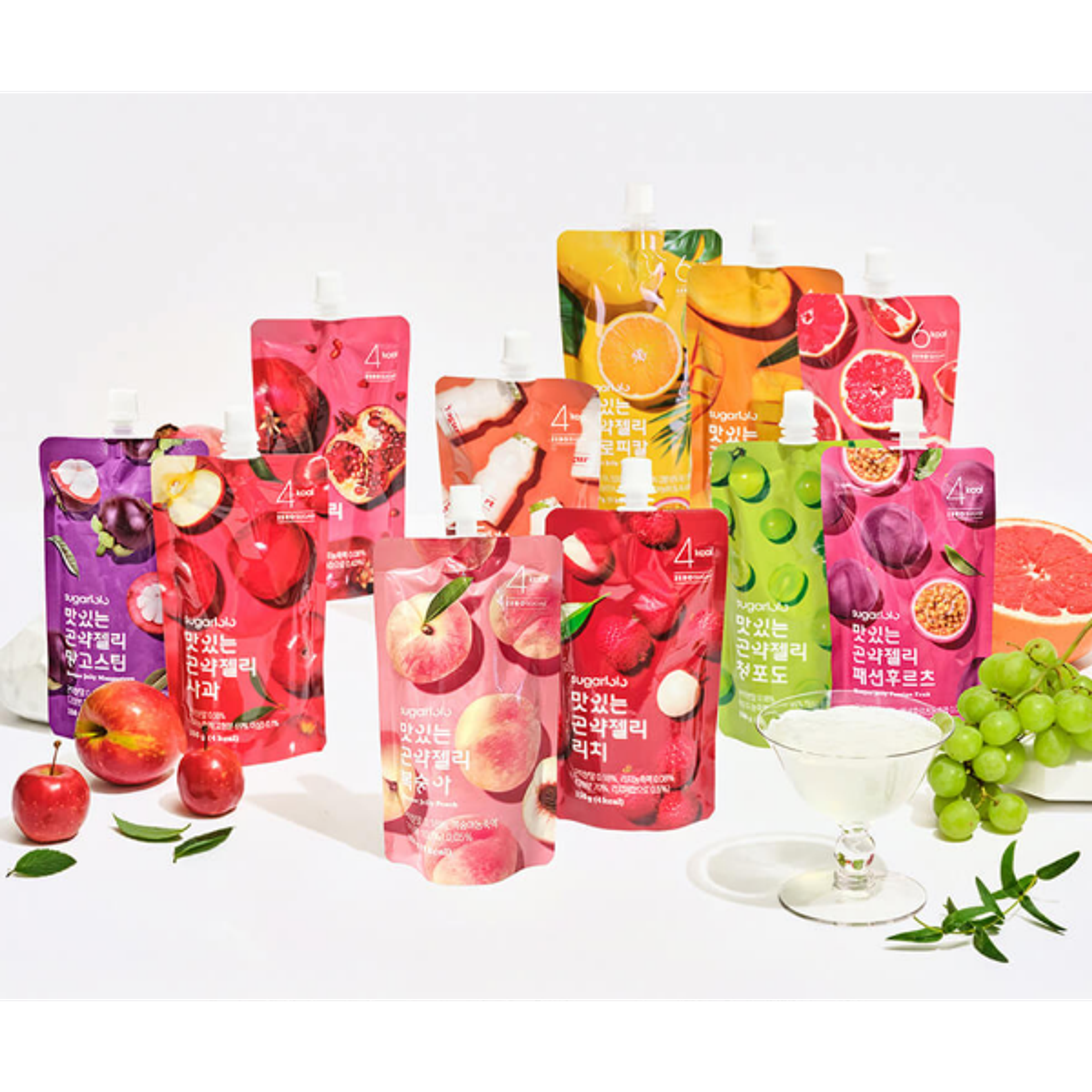 INTAKE Sugarlolo Konjac Jelly 10 Pack | Sugar Free Konjac Jelly Drinks