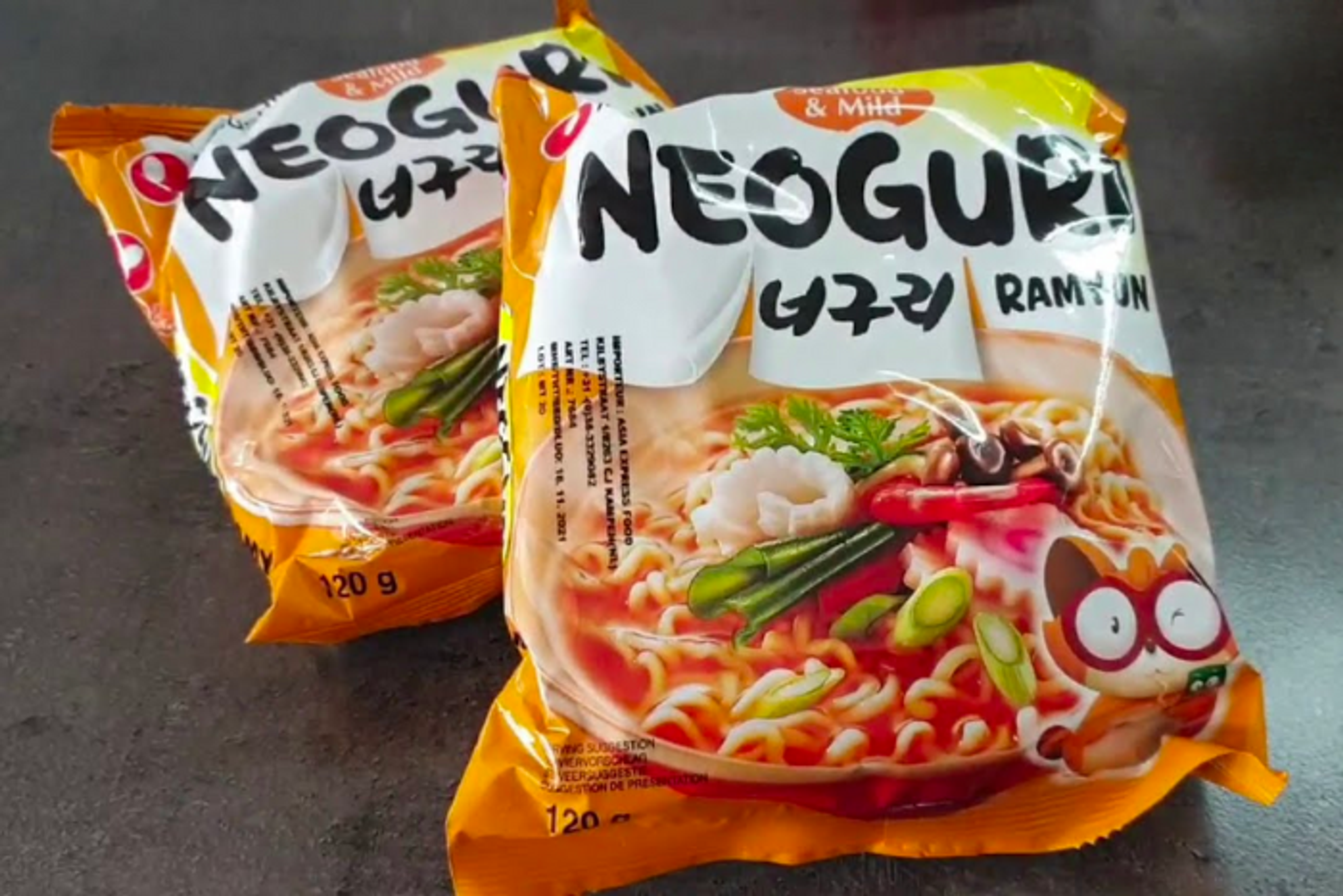 Nongshim Nuguri Ramyeon Milder Geschmack 5er-Pack