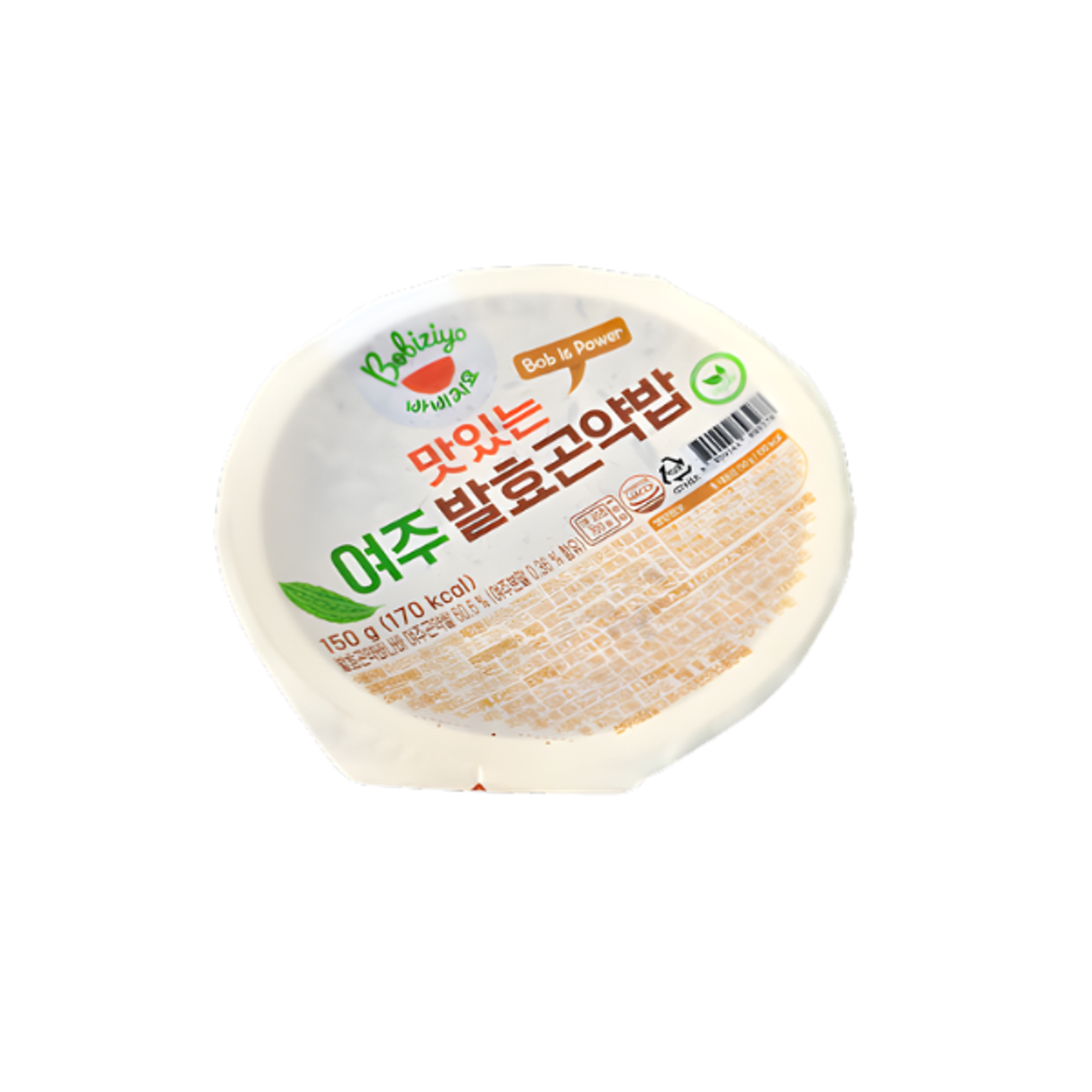 BOBIZIYO Konjak Reis mit Bittermelone 150g | Fermentiert, kalorienarm & ballaststoffreich