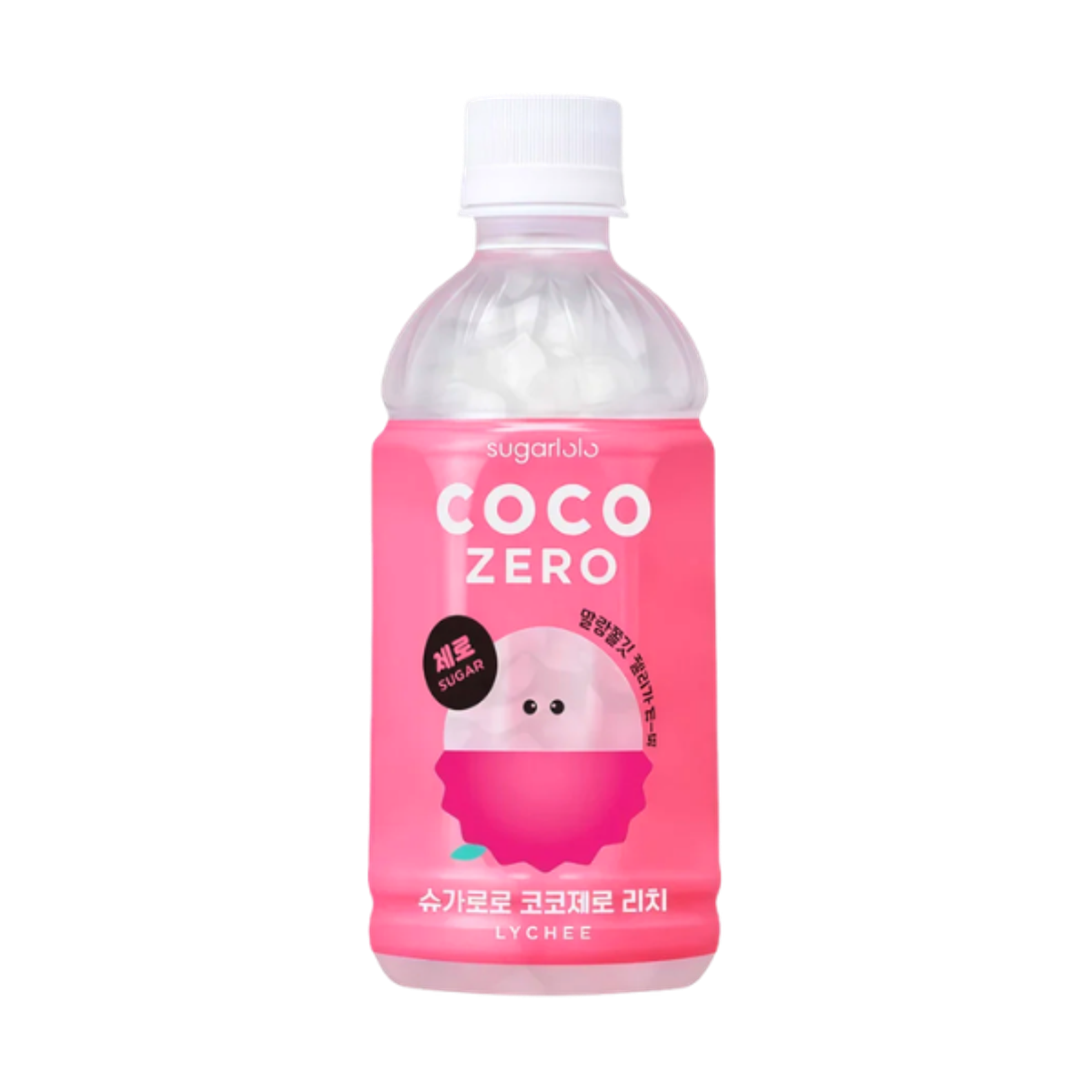 INTAKE Sugarlolo Coco Zero Drink Lychee 340ml | Zuckerfreier Kokos-Jelly-Drink mit Litschi