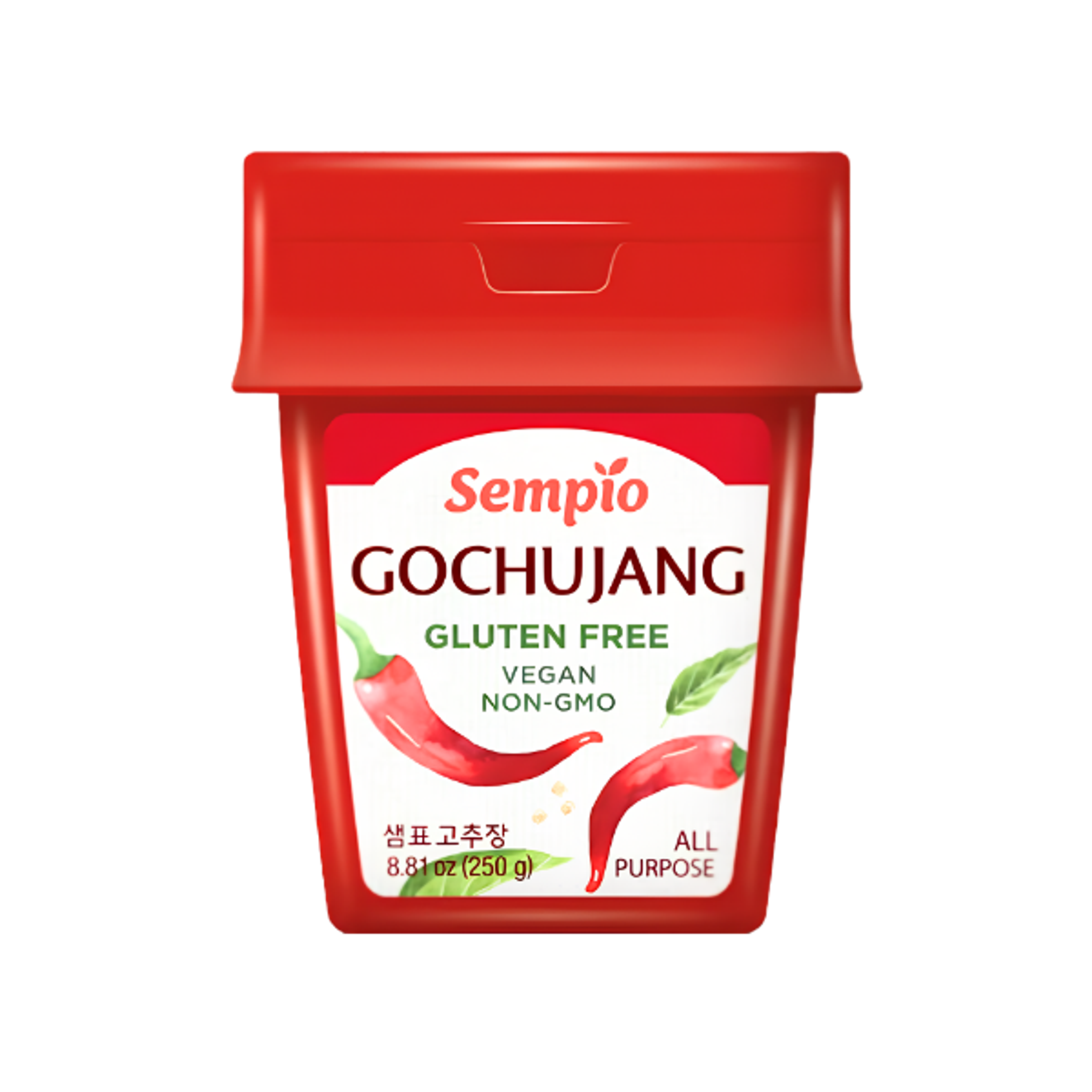 SEMPIO Gochujang 250g | Vegane & glutenfreie koreanische Chilipaste