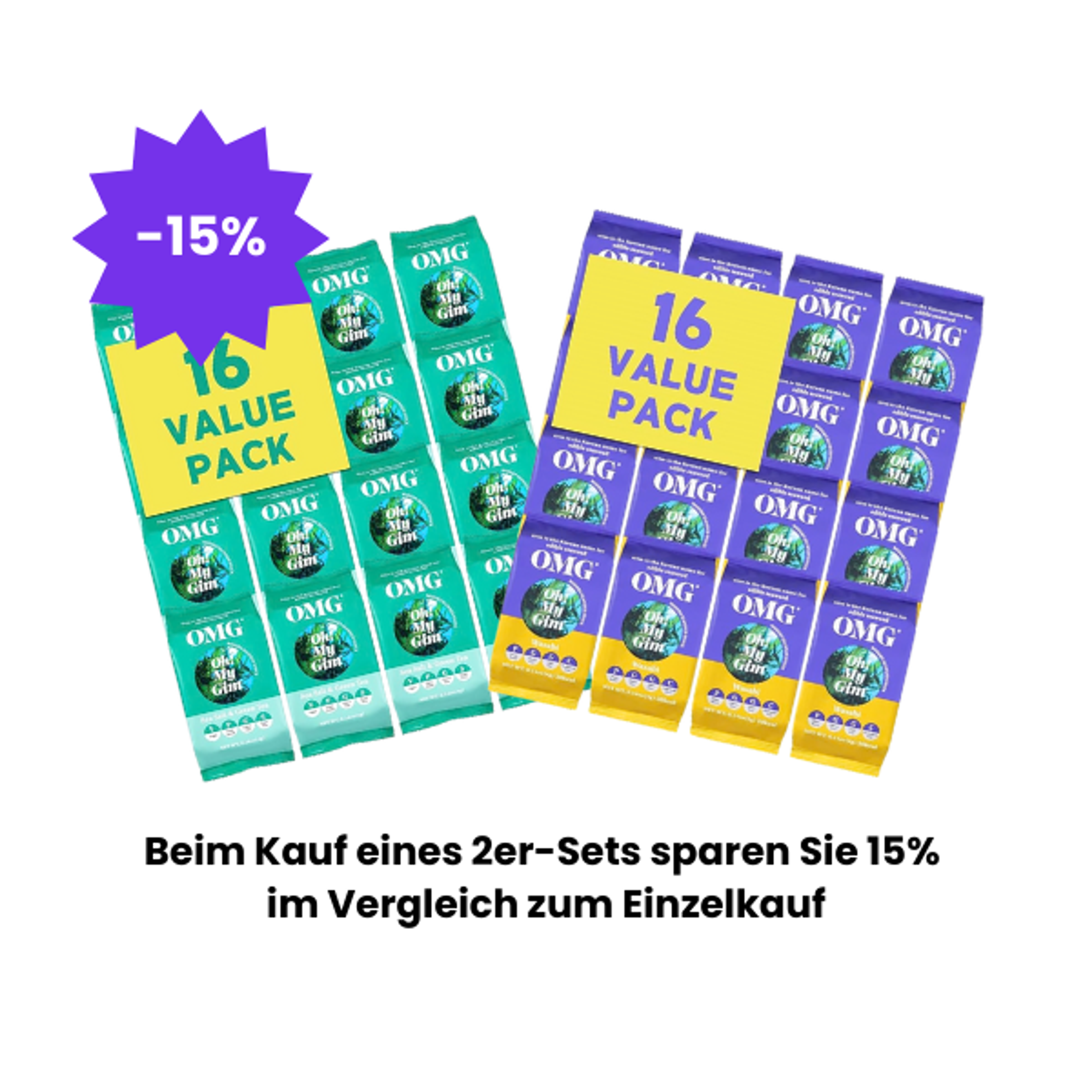 Oh! My Gim Seetang Snack 2er Set