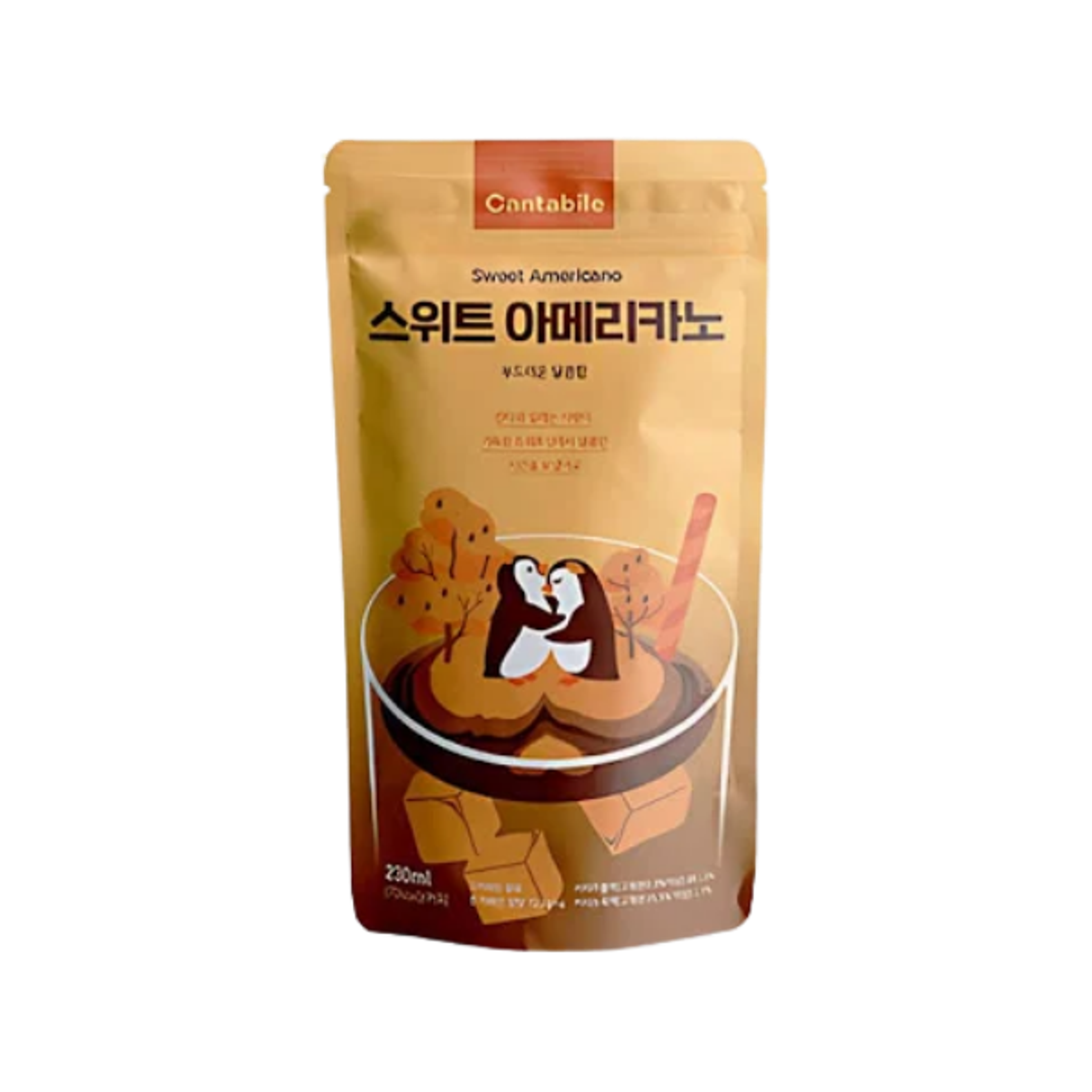 Cantabile Sweet Americano 230ml – Erfrischender und leicht gesüßter Kaffee