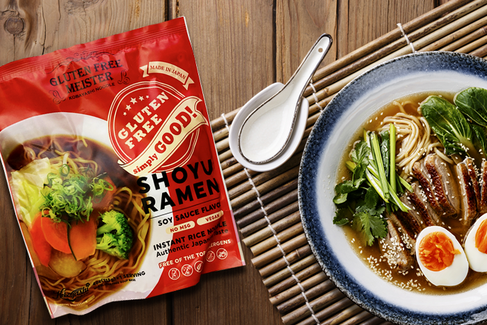 Master Japanese Shoyu Ramen Gluten Free 113g – Perfect for vegans and without additives