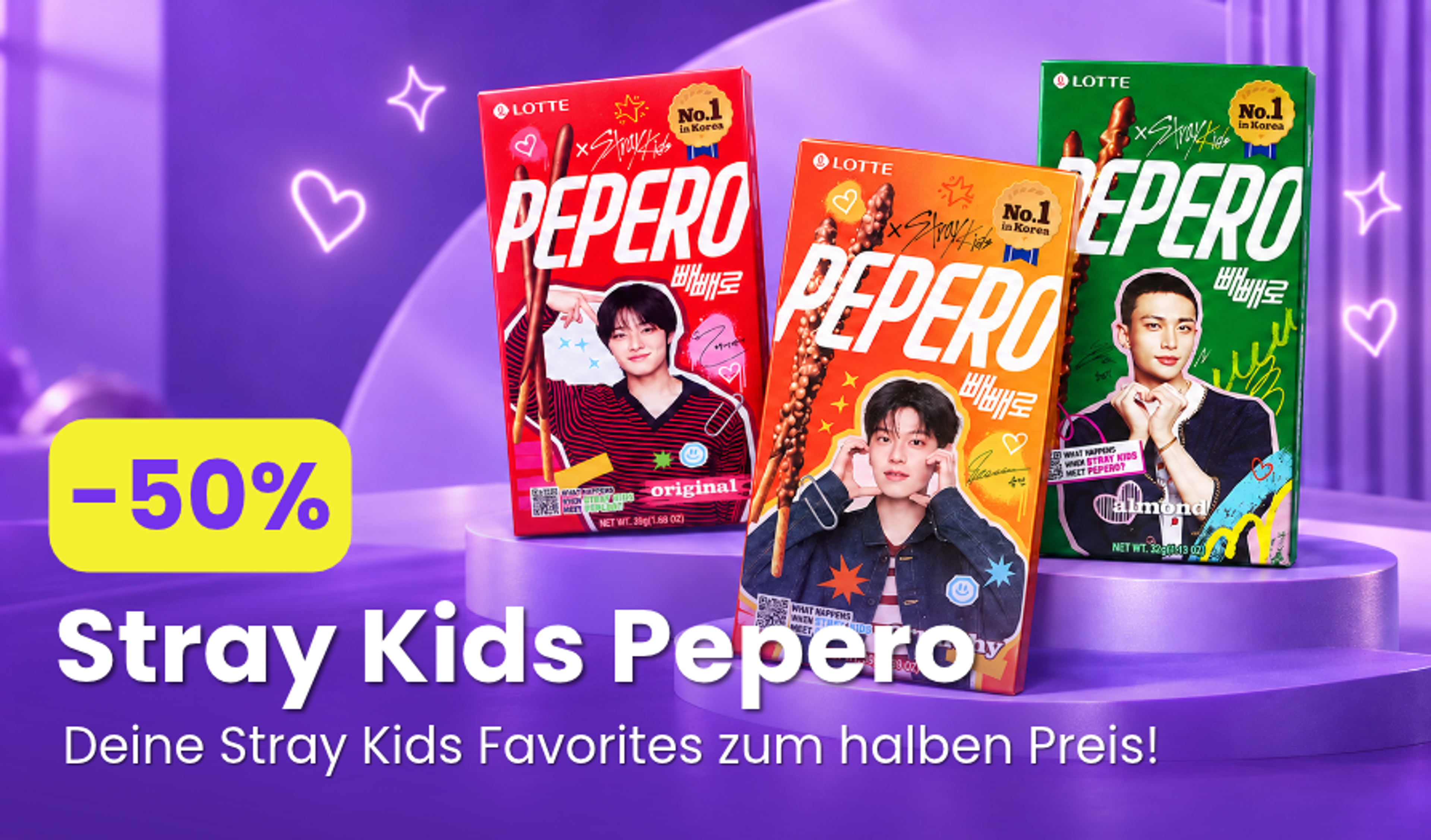 Stray Kids Pepero 50%