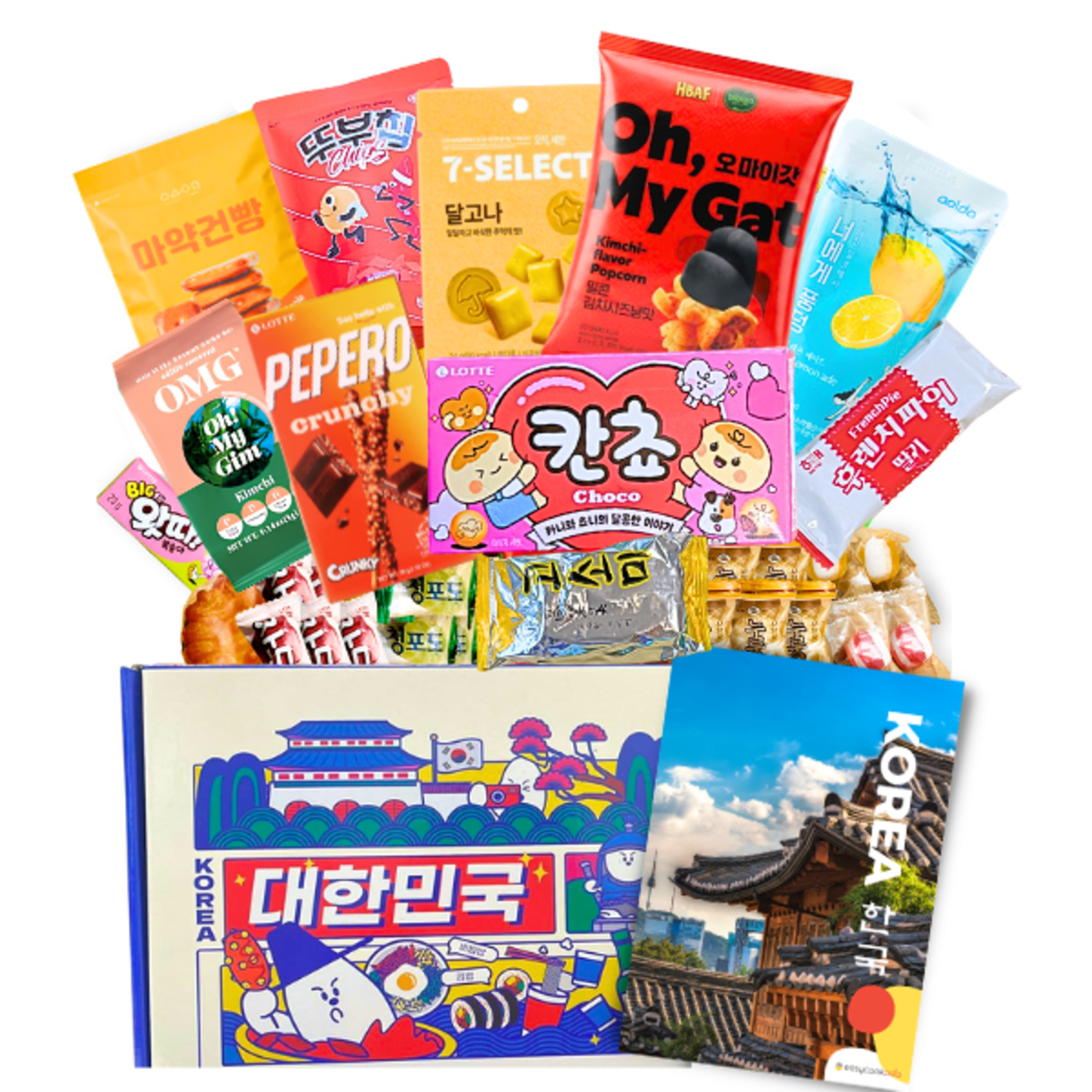 Korean Snack Box – Originale K-Snacks & Drinks mit Culture Guide