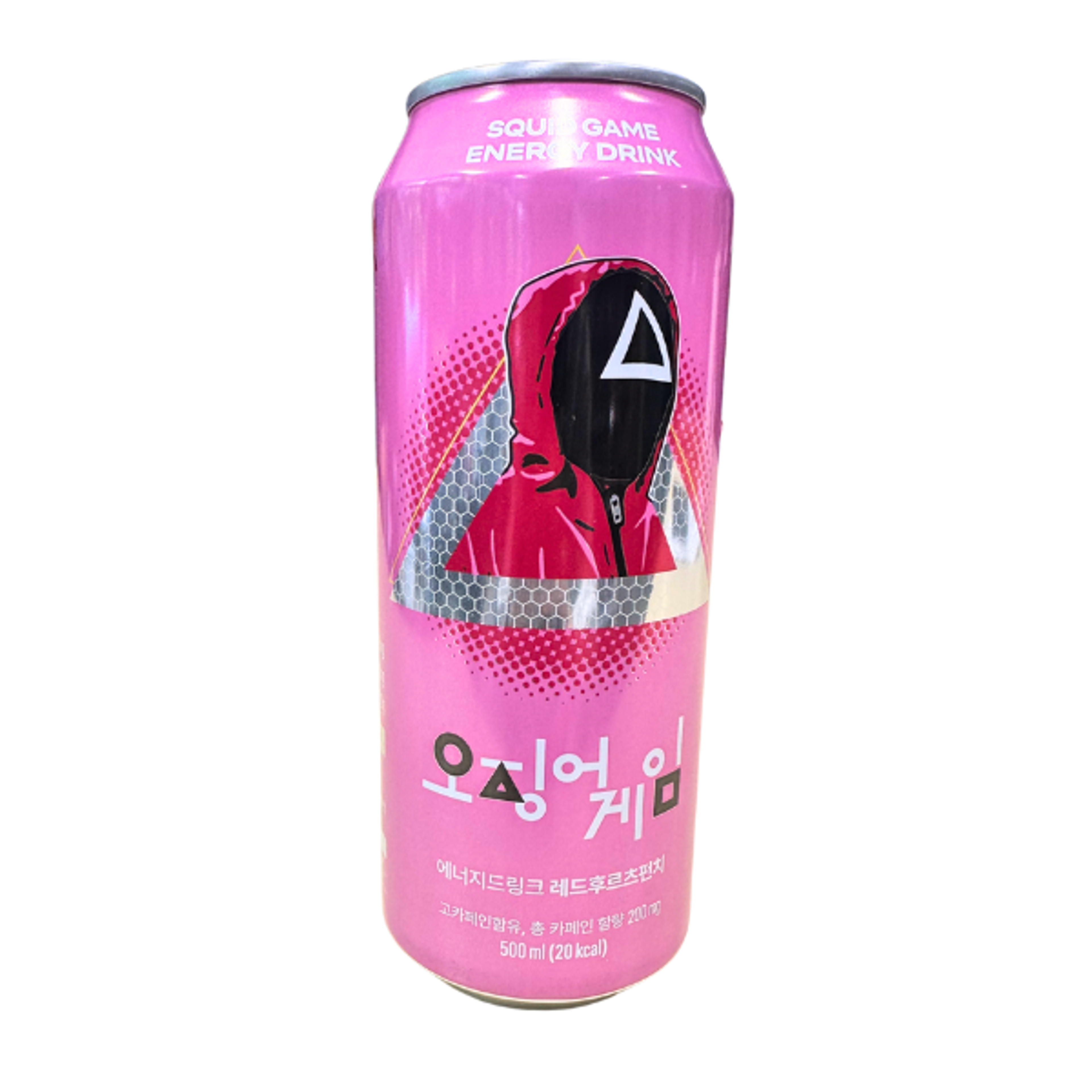 SQUID GAME Energy Drink Red Fruit 500ml – Power Refreshment in Cool Design