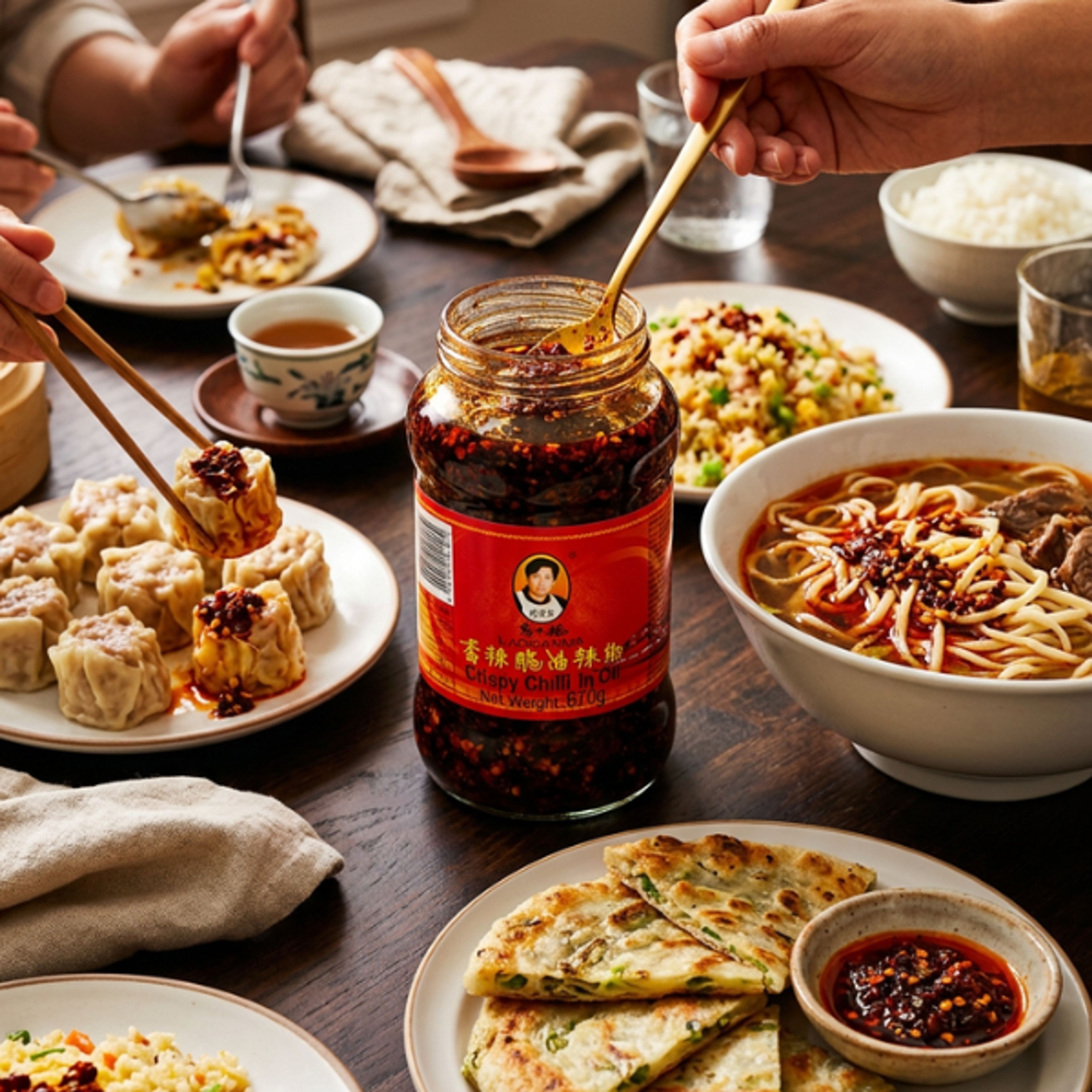 LAOGANMA Crispy Chilli in Oil 670g - Versatile Chinese Seasoning