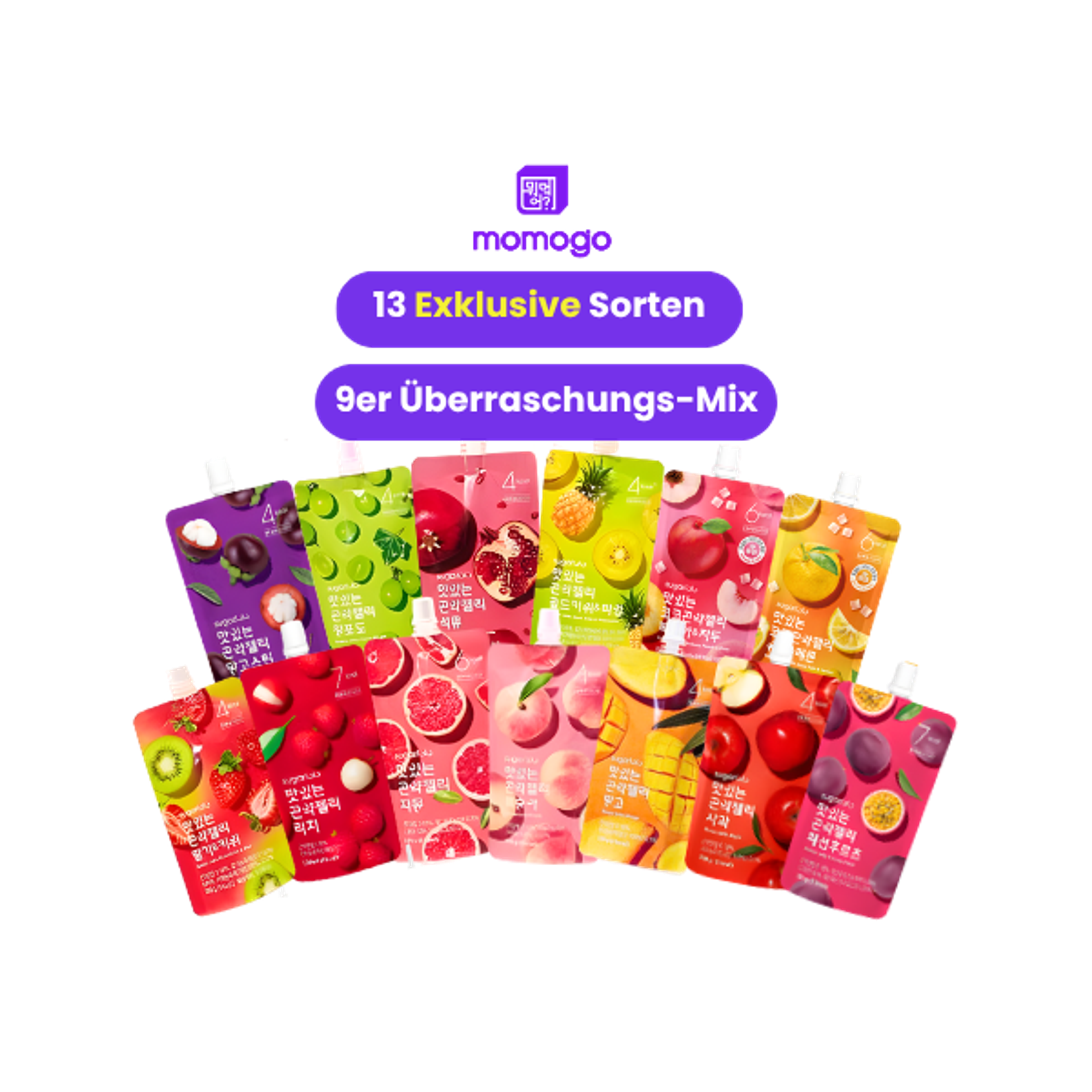 Intake Sugarlolo Konjac Jelly 9er Probe Set