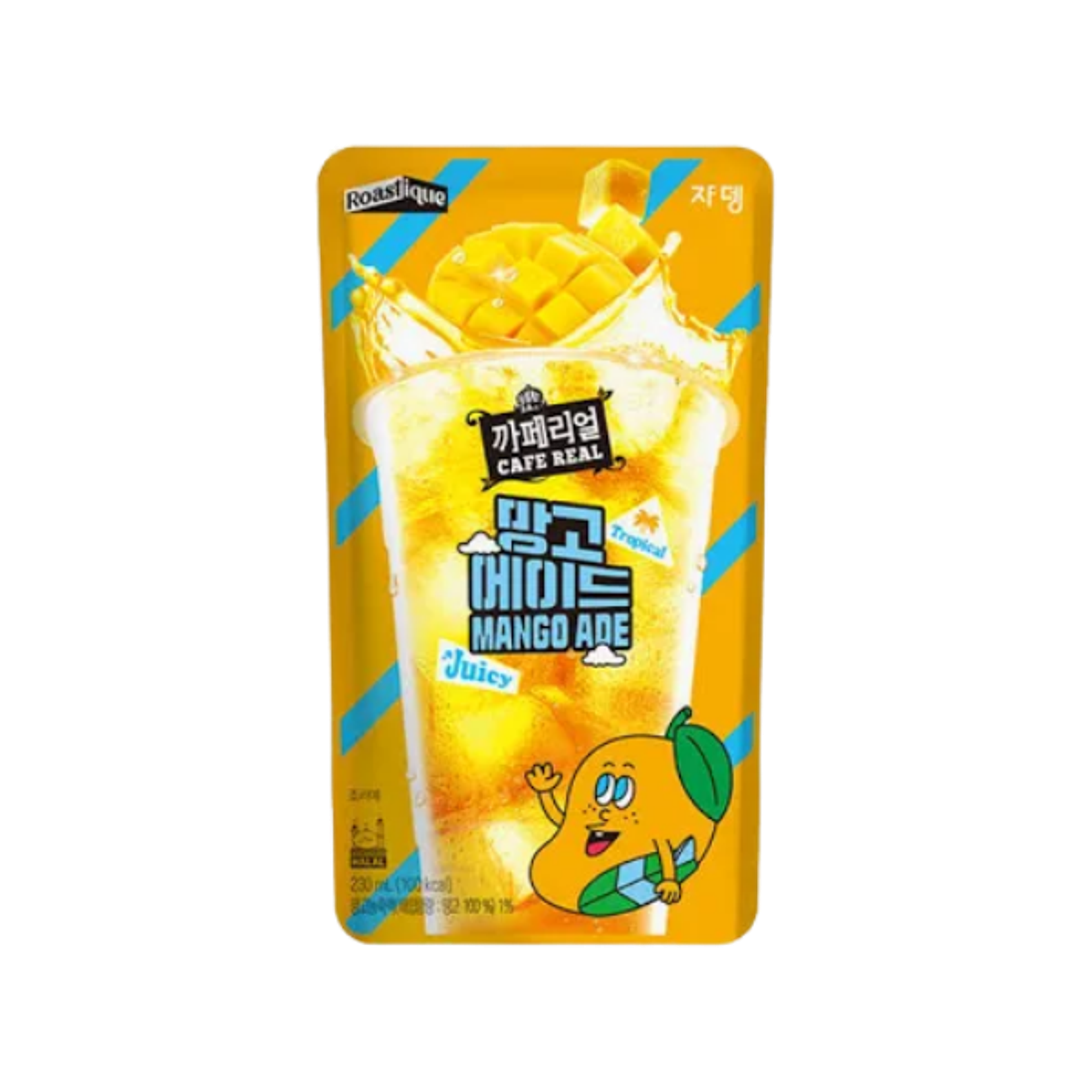 CAFEREAL Mango Ade 230ml | Koreanische Mango-Limonade – Tropisch & Fruchtig