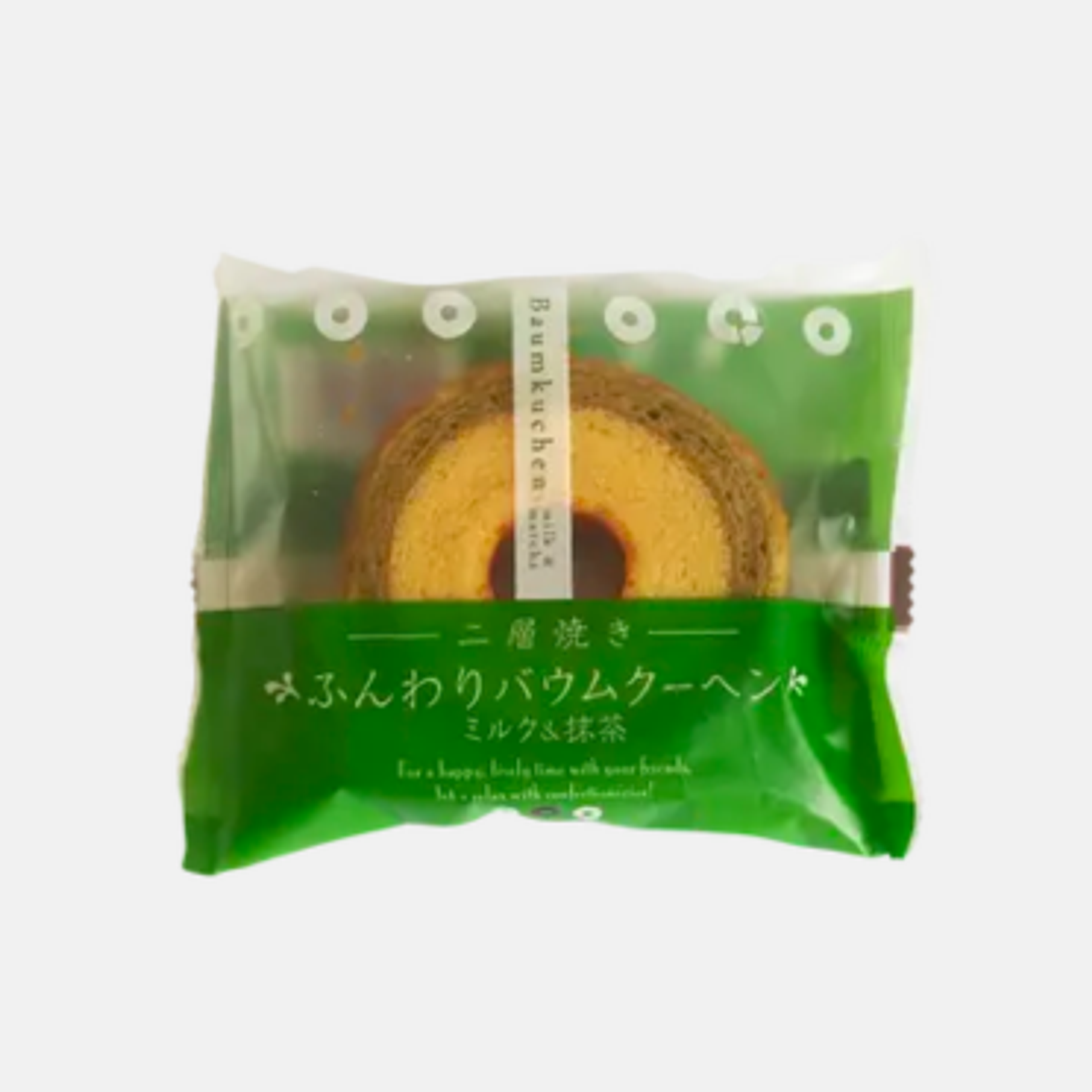 Japanischer Baumkuchen - Matcha