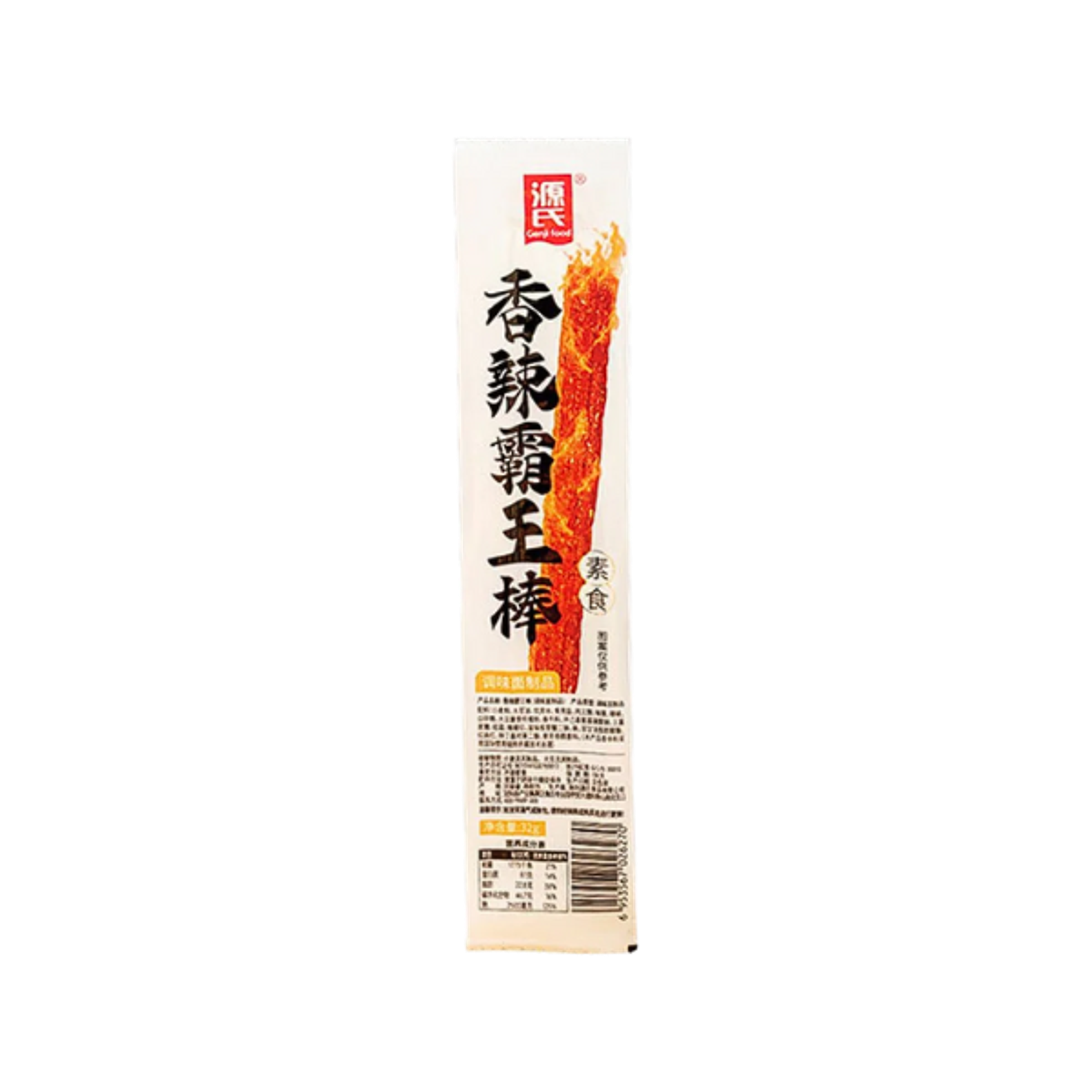 GENJI Spicy King Latiao Stick Snack 32g | Extra scharfer chinesischer Latiao-Stick