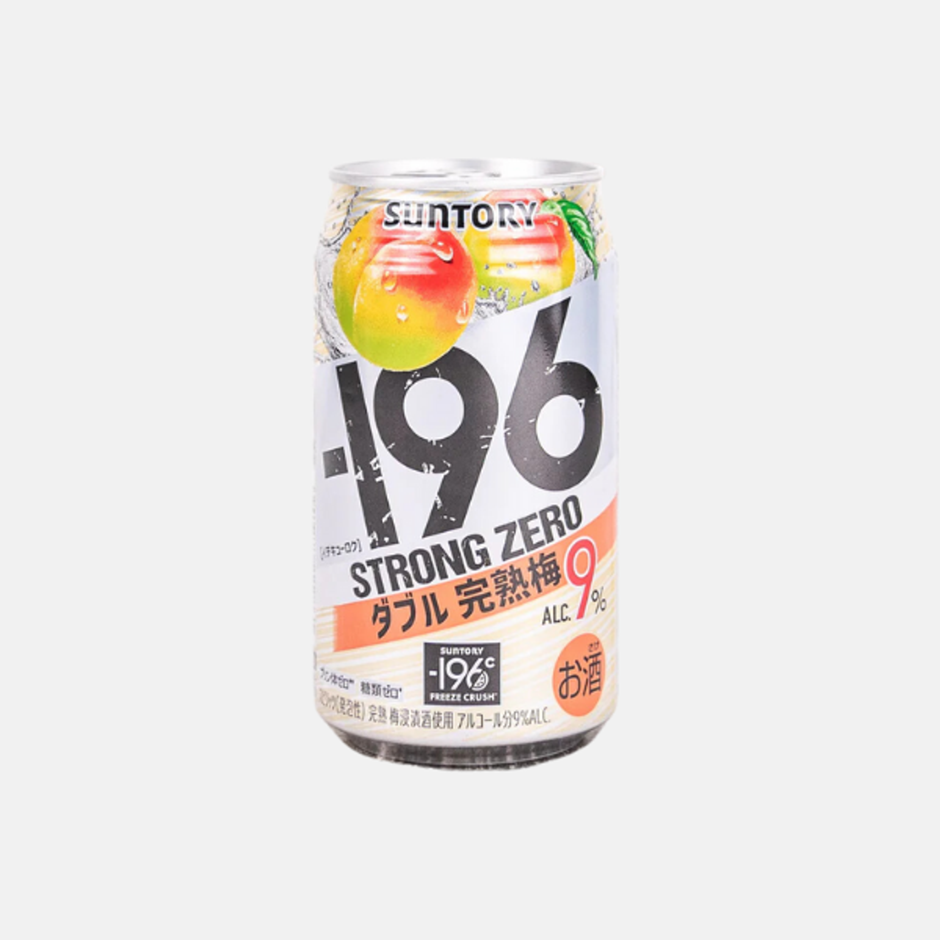 momogo - SUNTORY -196 Strong Zero Double Lemon 9% 350ml