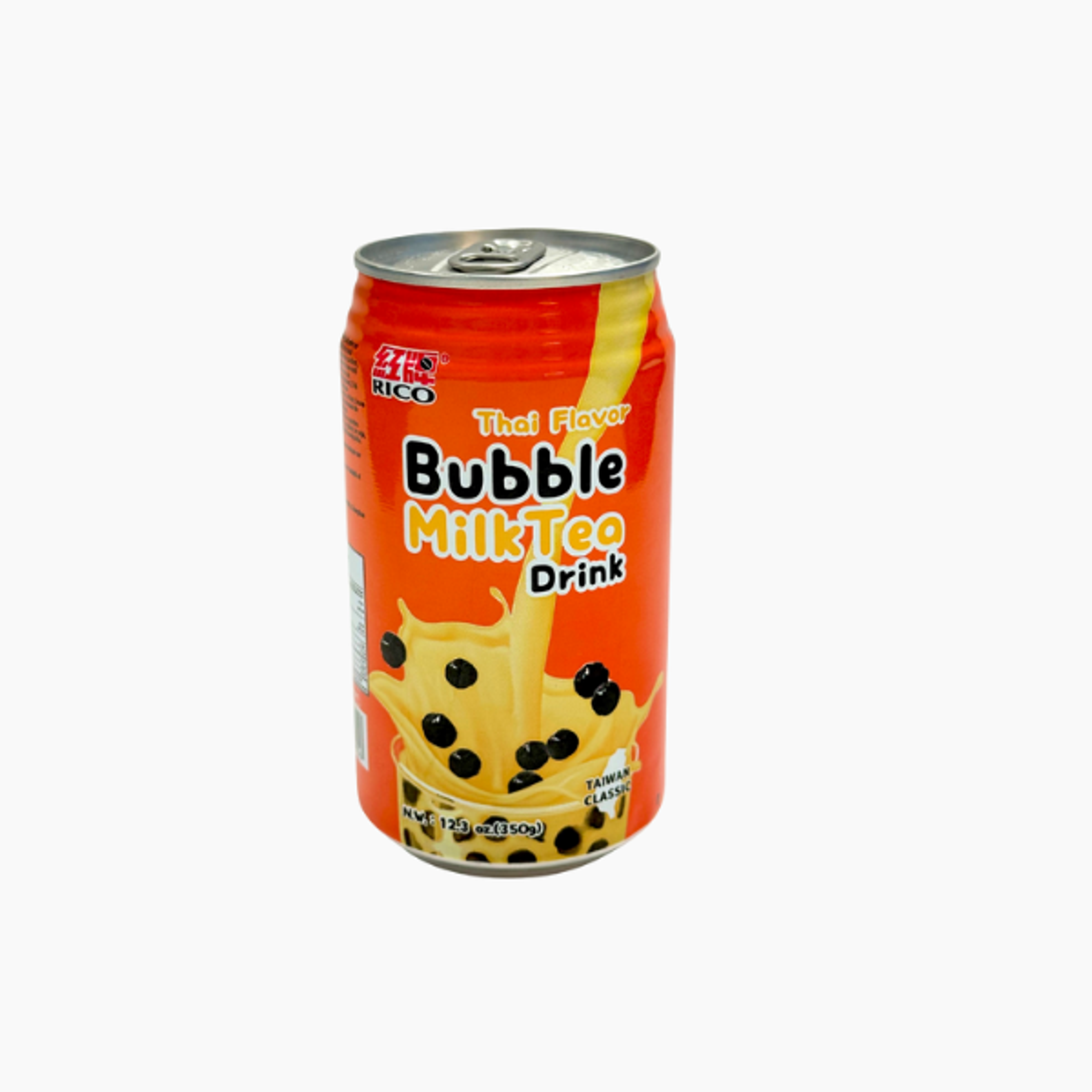 RICO Bubble Tea Thai Milk Tea 350ml | Authentischer Geschmack | Jetzt genießen! 