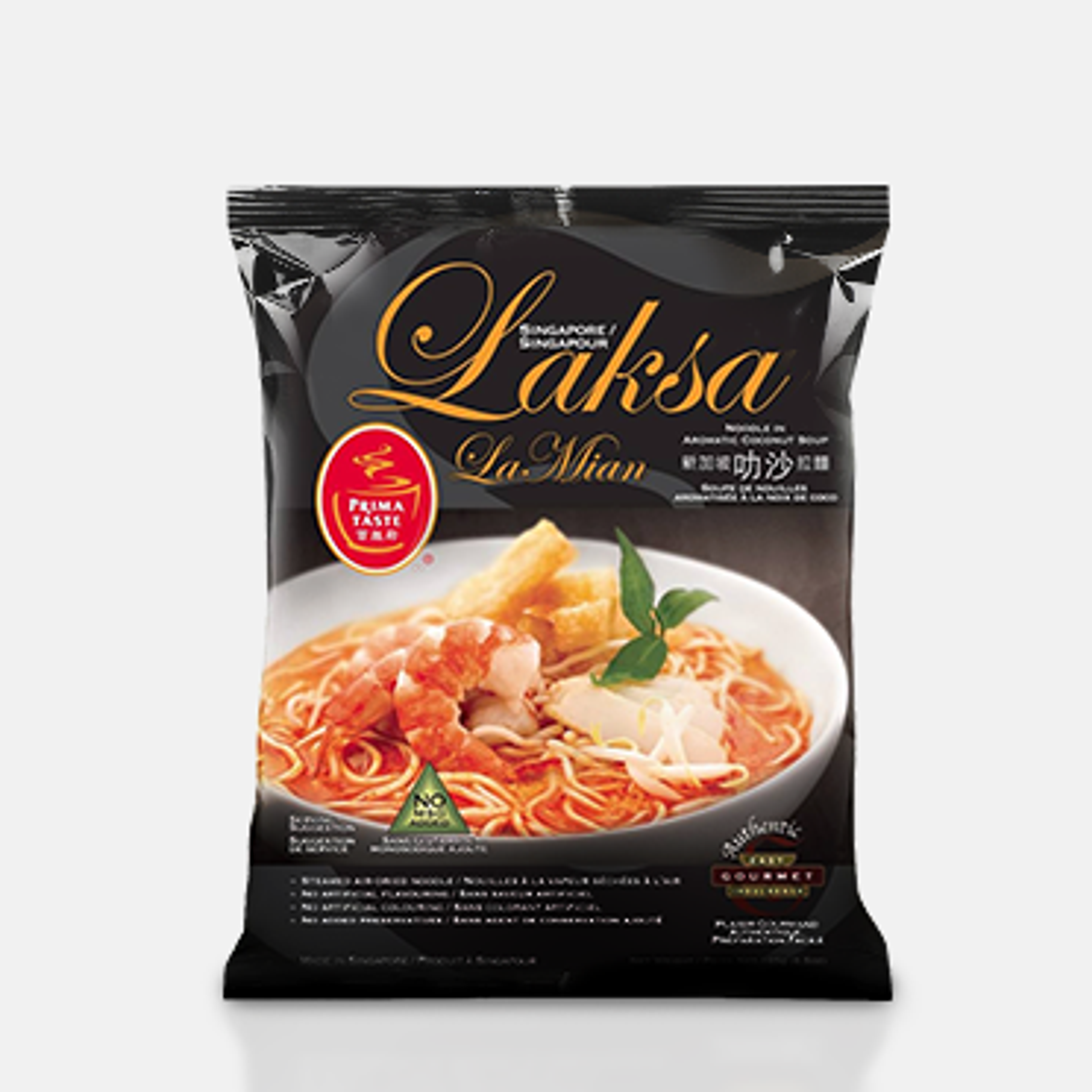 Prima Taste Singapore Laksa La Mian 185g - Schnell servierfertig