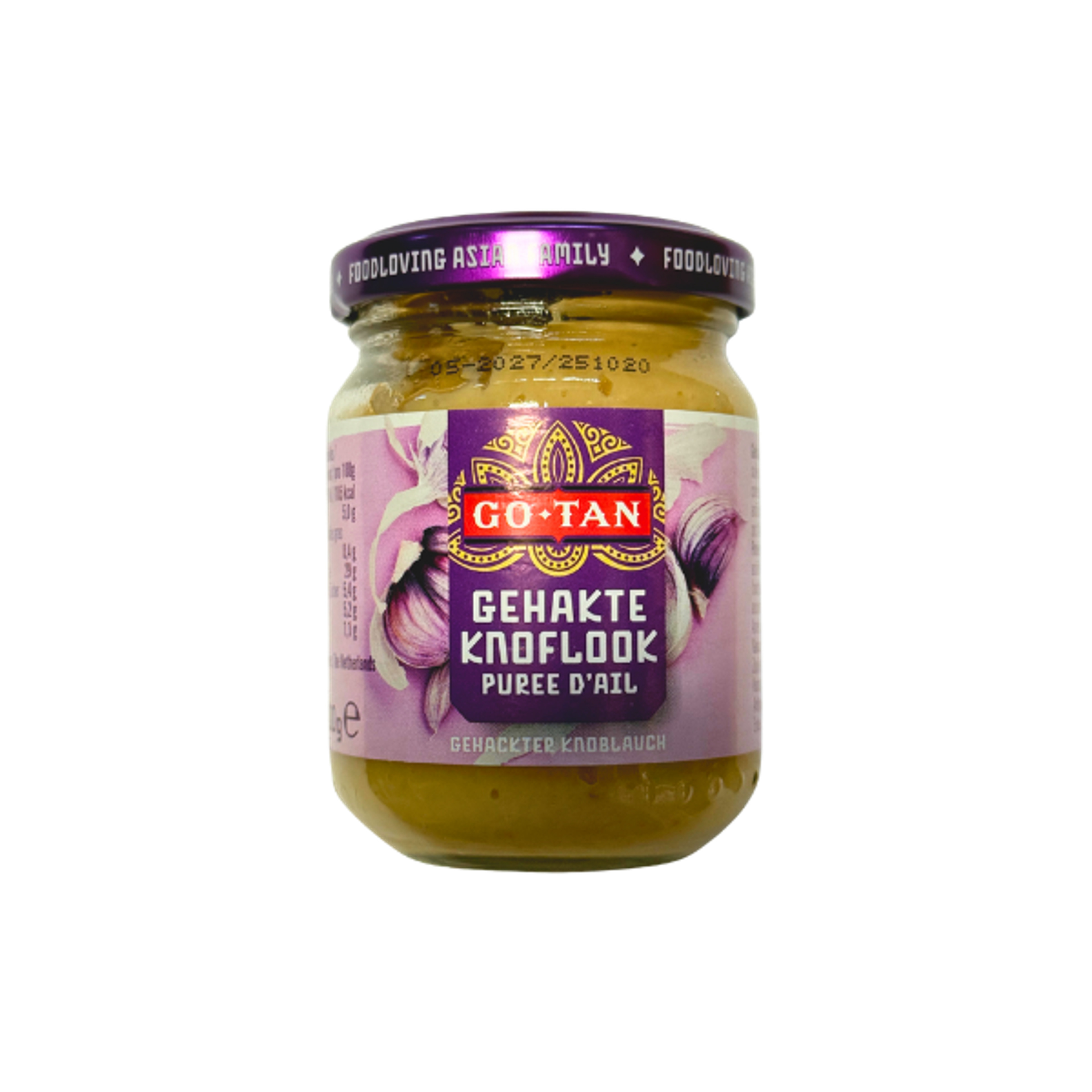 GO-TAN Minced Ginger 100 g | Aromatic Plant-Based Ginger for Asian Cooking & Marinades