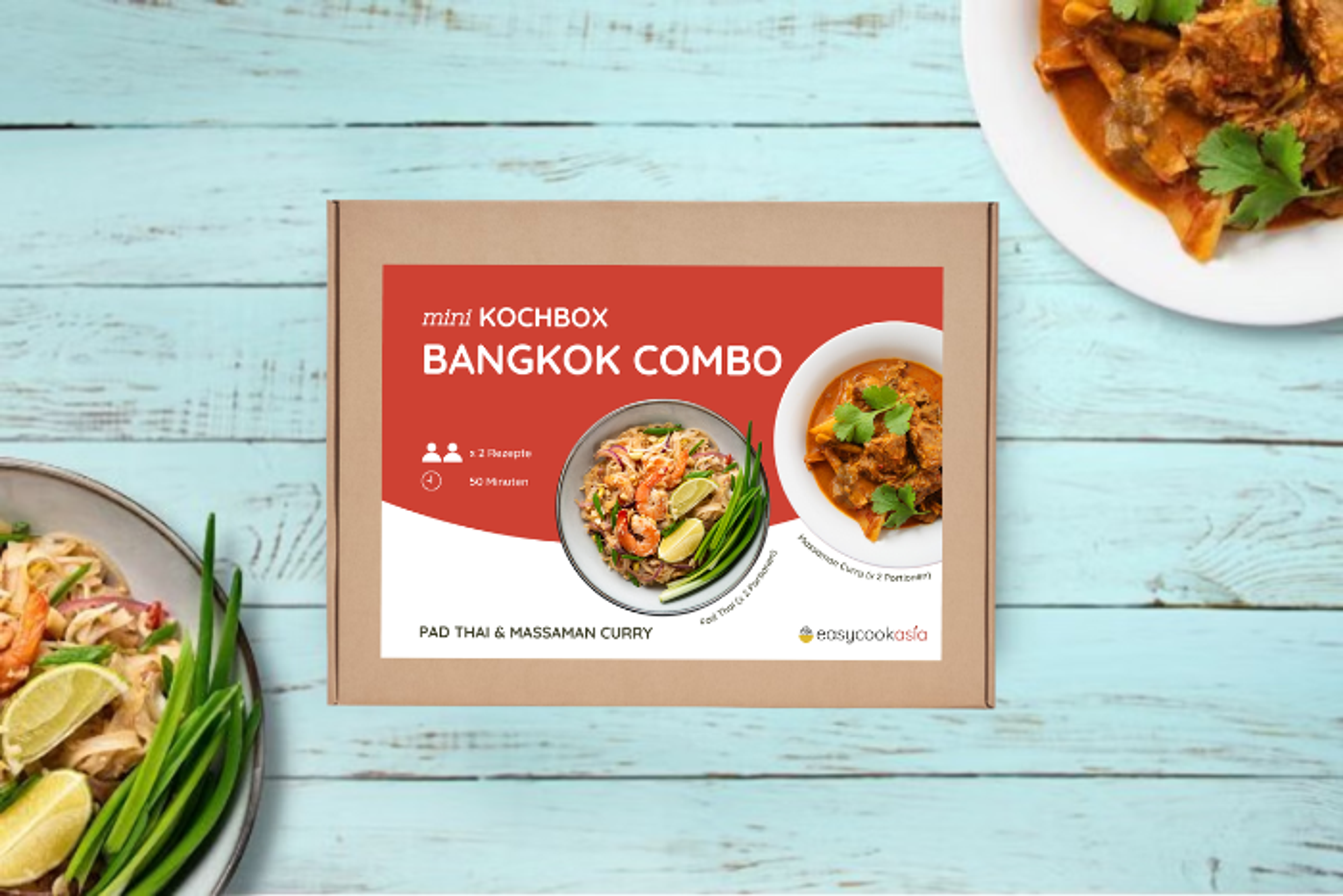 Bangkok Combo Pad Thai und Massaman Curry