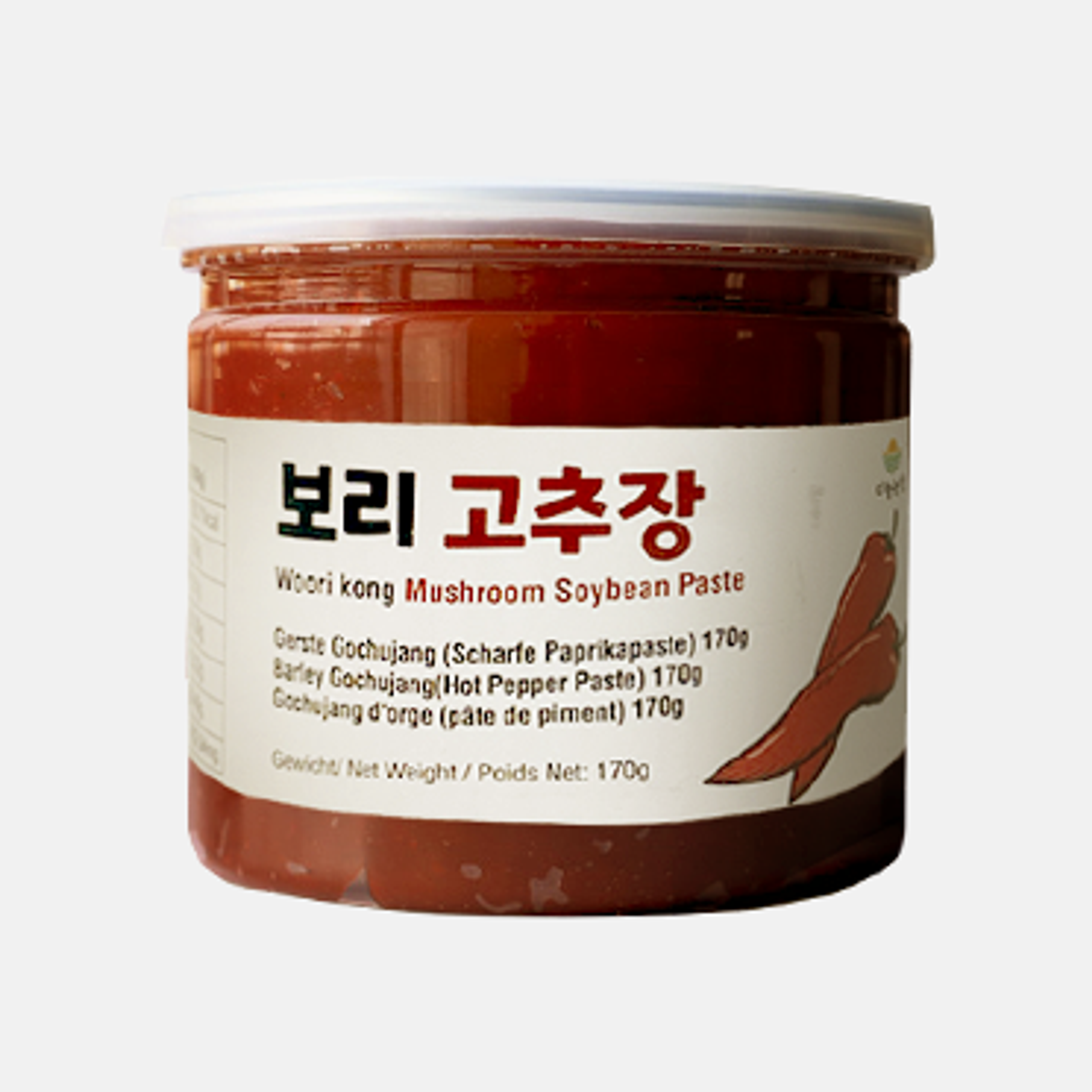 Danong Farm Gerste Gochujang 170ml | Ökologische Chilis und Gerste 