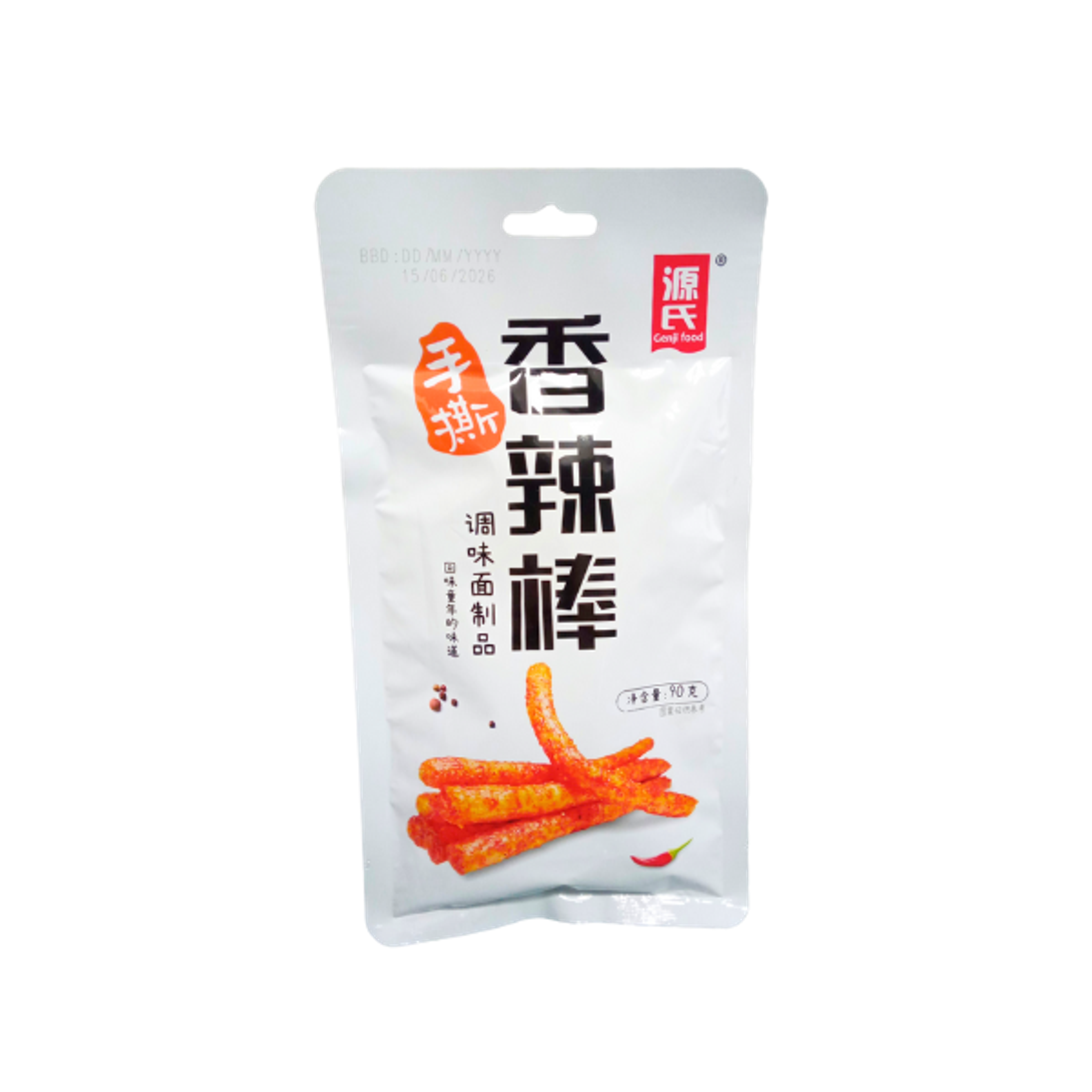 GENJI Spicy Aromatic Latiao Sticks 90g | Würzige chinesische Latiao-Sticks