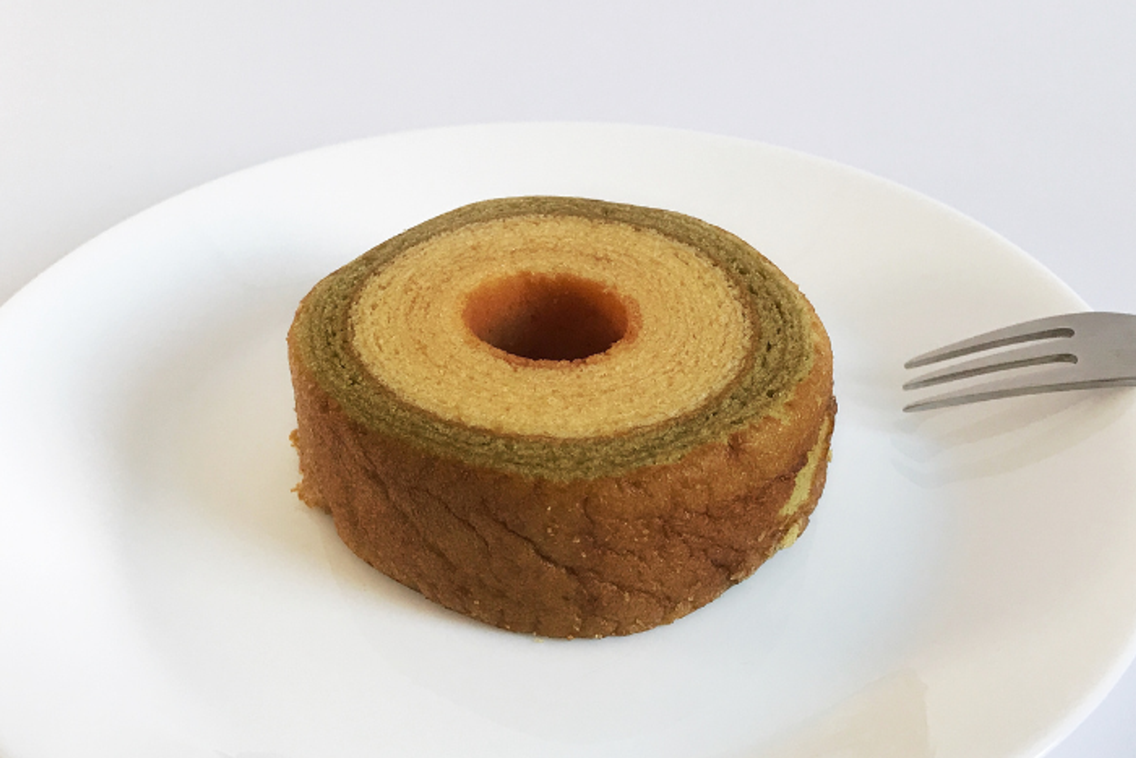 Japanischer Baumkuchen - Matcha