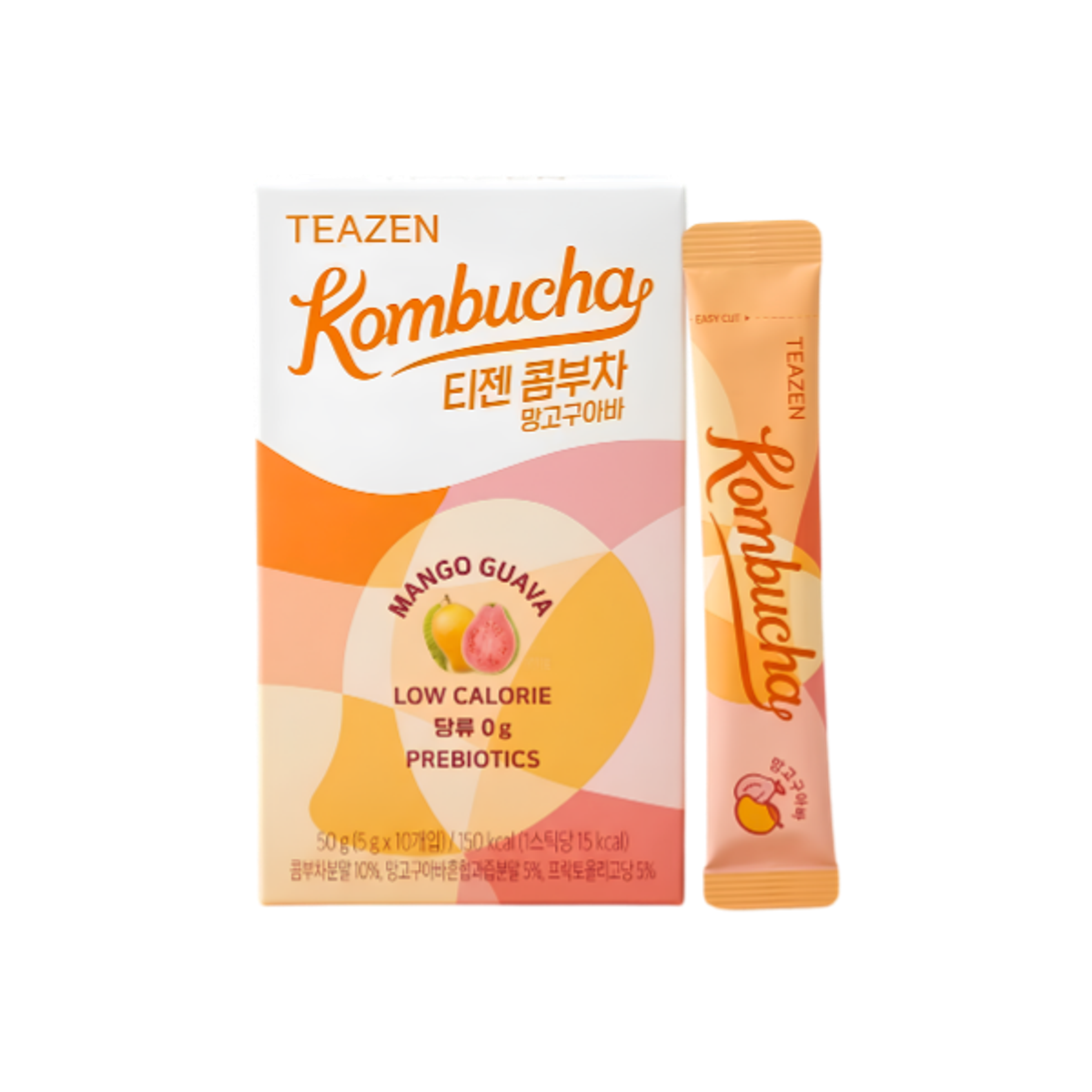 TEAZEN Kombucha Mango Guava 50g | Tropisch & Zuckerfrei